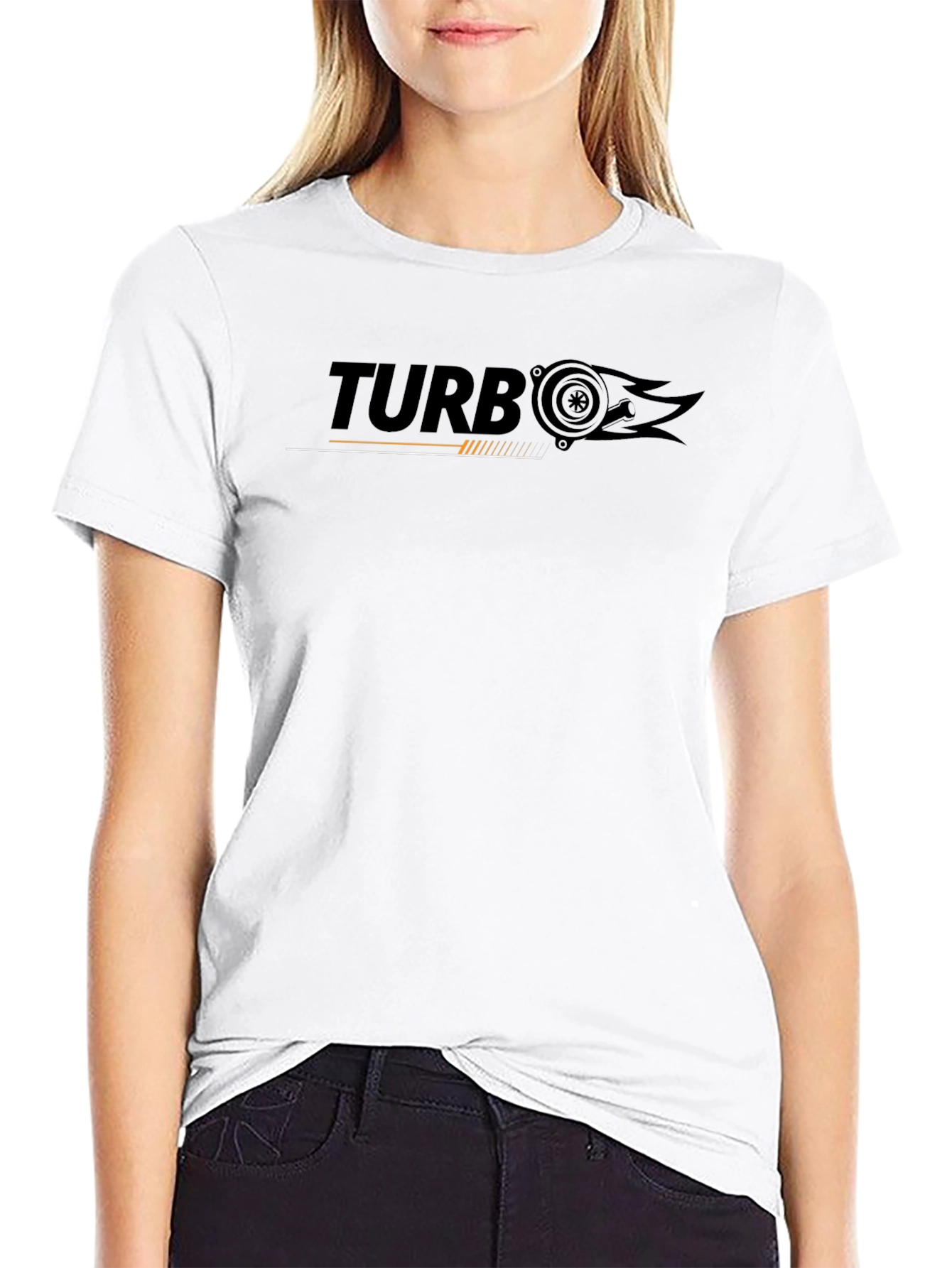 Turbo Graphic Tee - Speed Enthusiast Black T-Shirt
