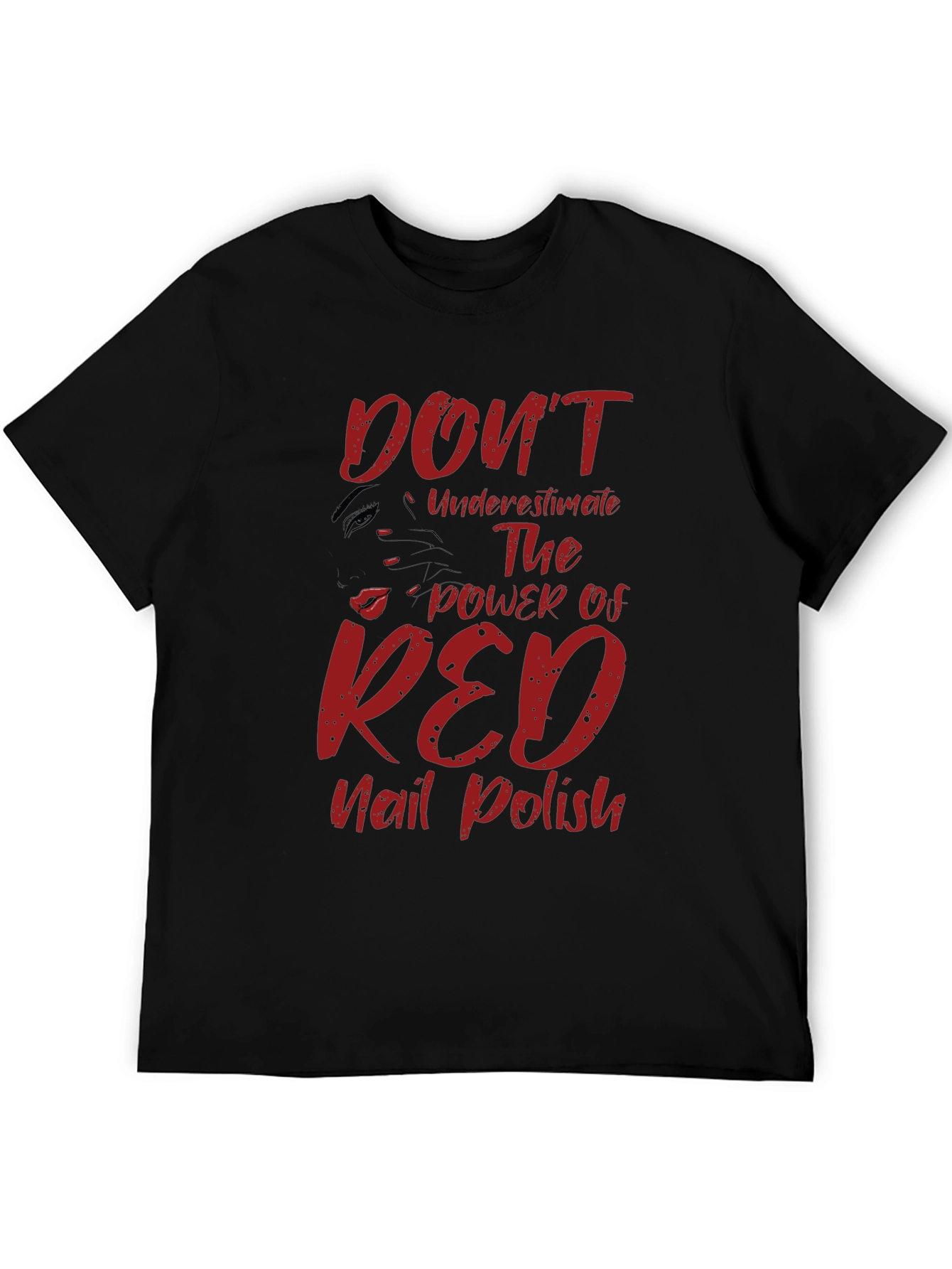 Red Nail Polish Power T-Shirt