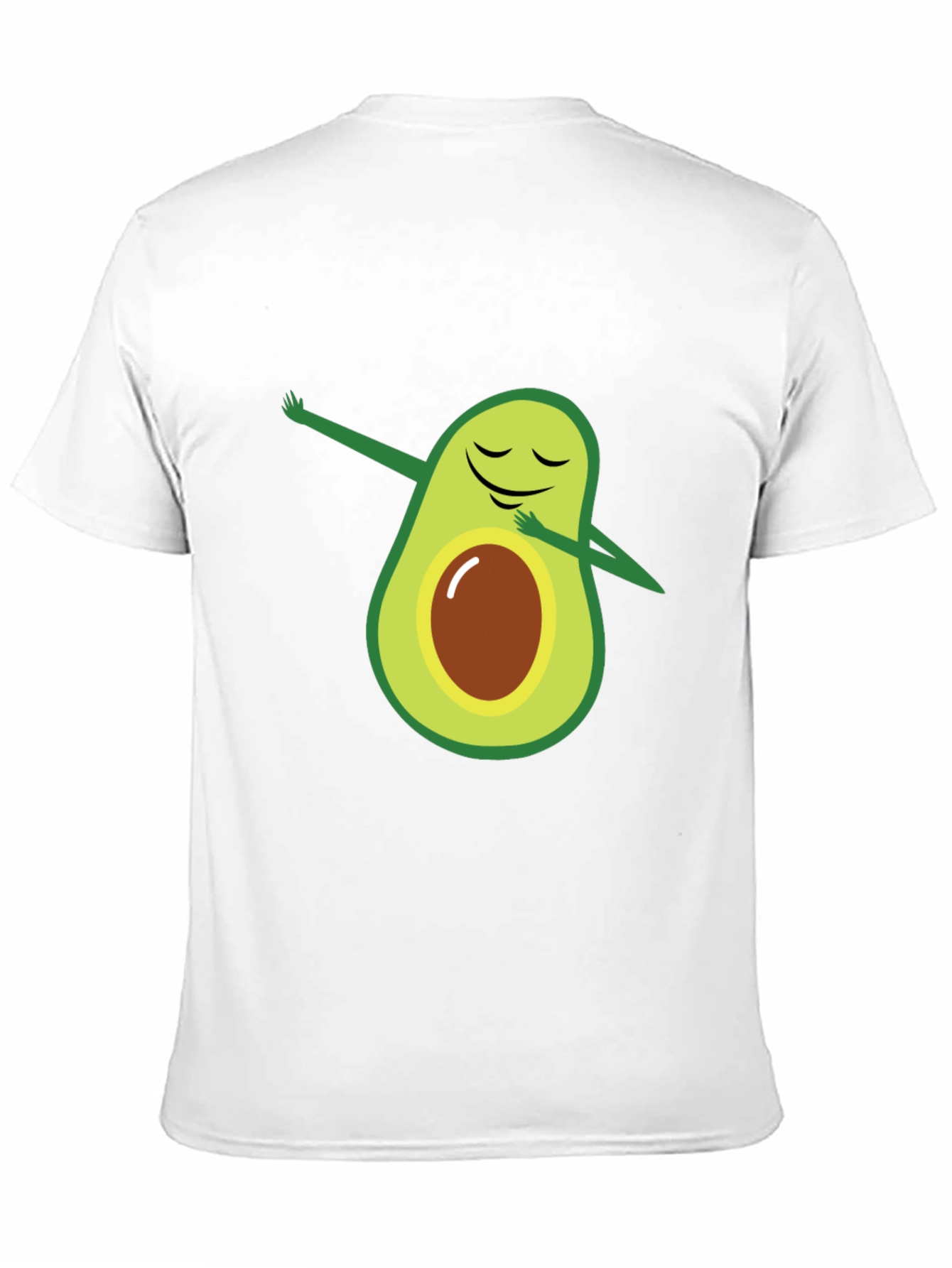 Dabbing Avocado Black T-Shirt