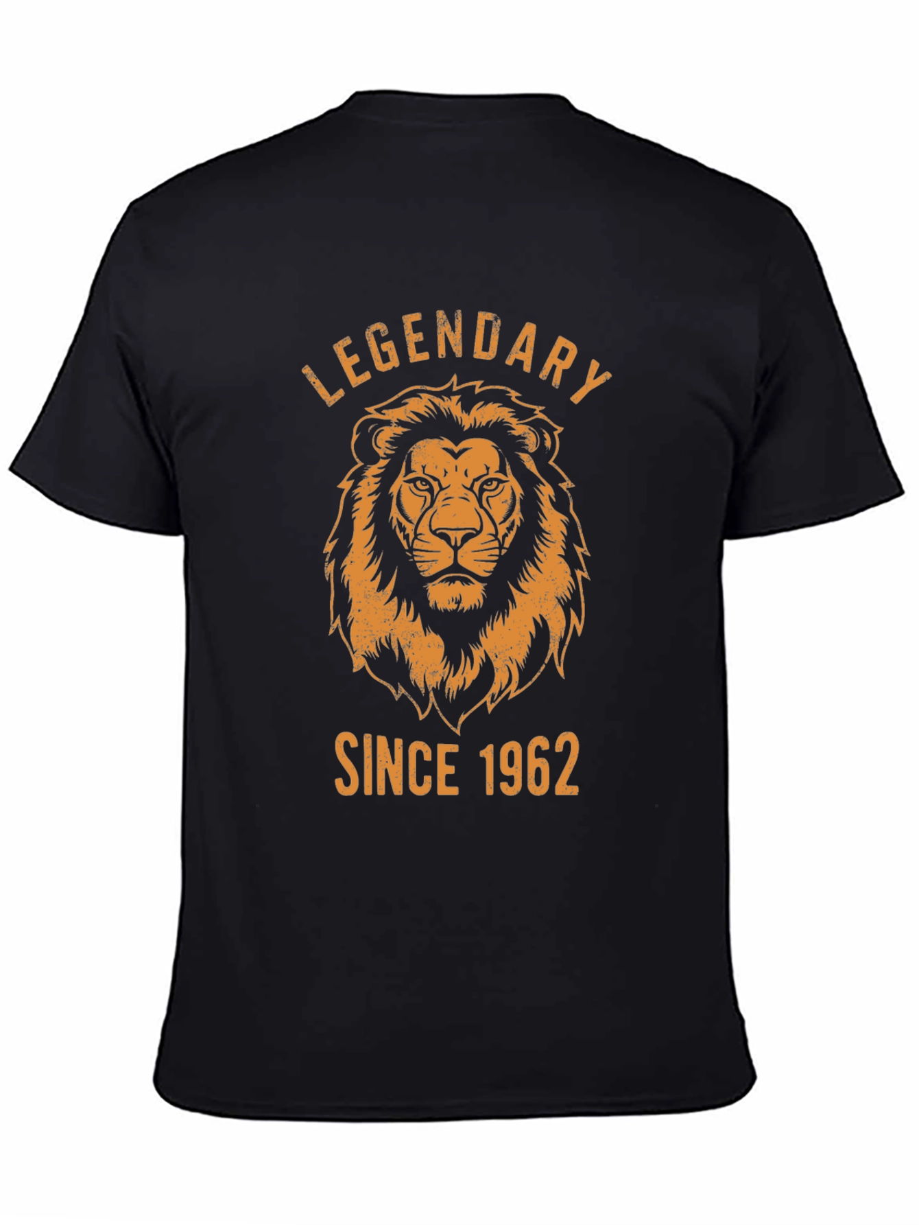 Legendary Since 1962 Lion Graphic Black T-Shirt
