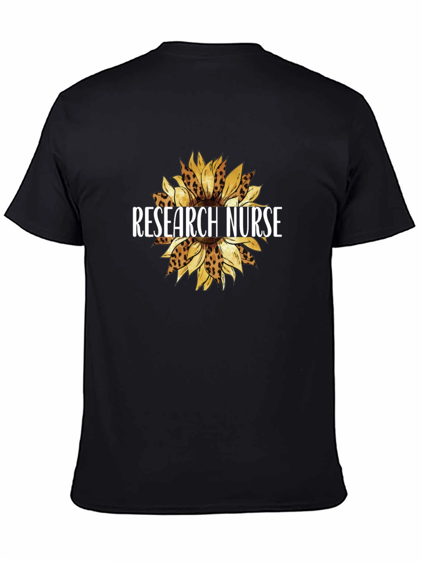 Research Nurse Sunflower Tee - Stylish Comfort