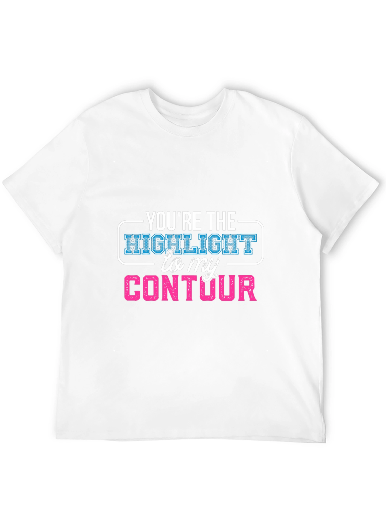 Highlight to My Contour Graphic T-Shirt