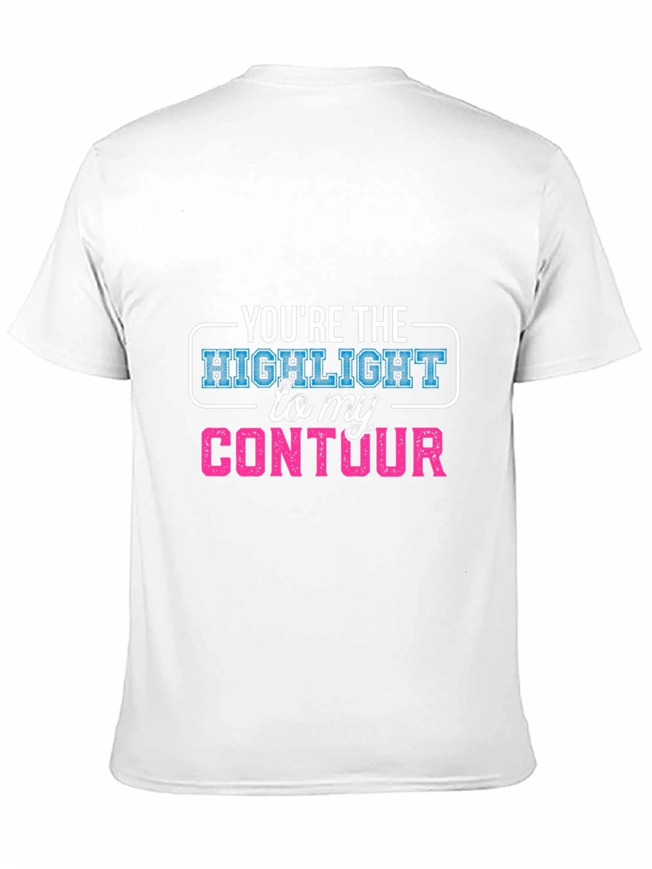 Highlight to My Contour Graphic T-Shirt