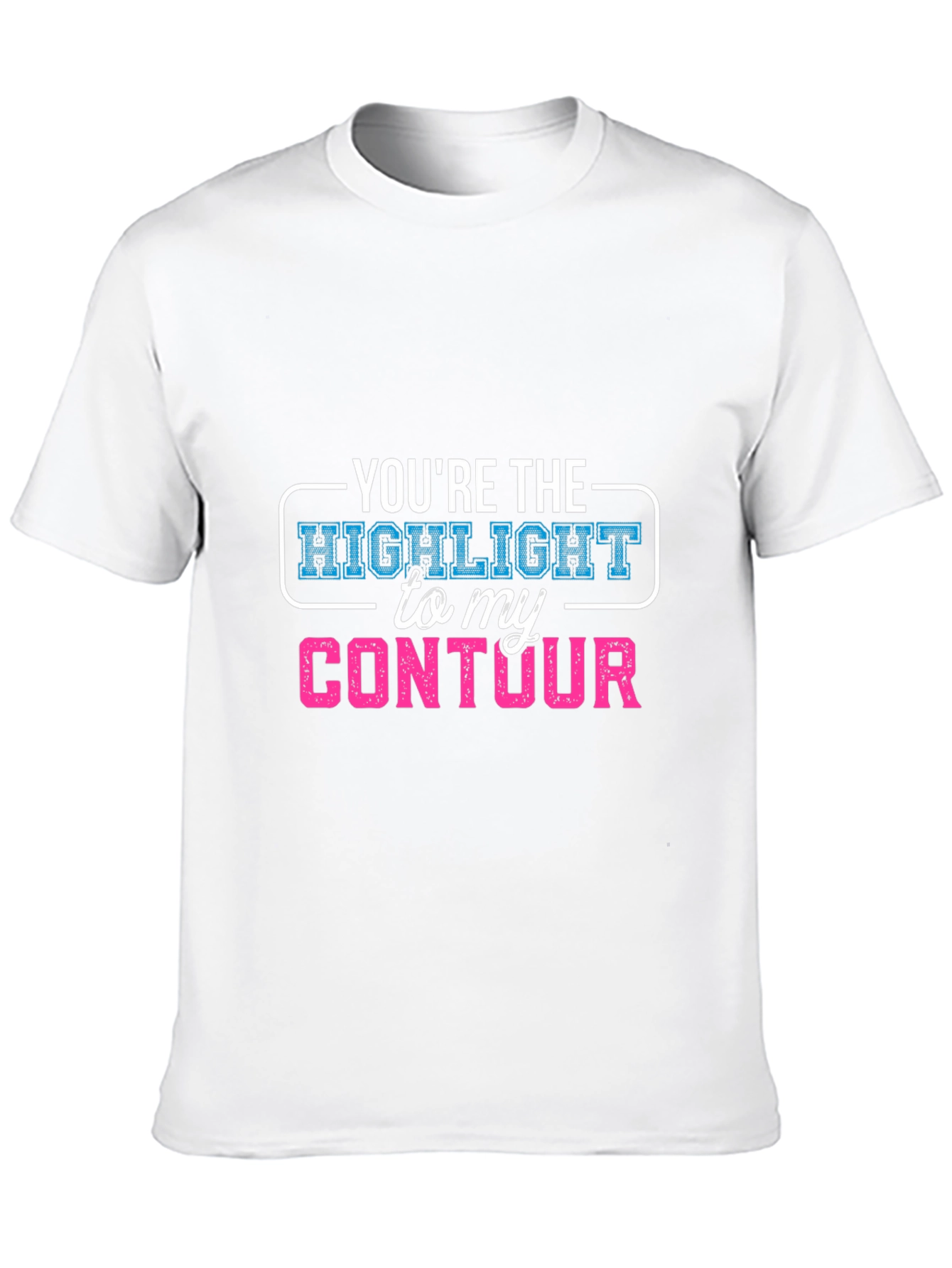 Highlight to My Contour Graphic T-Shirt