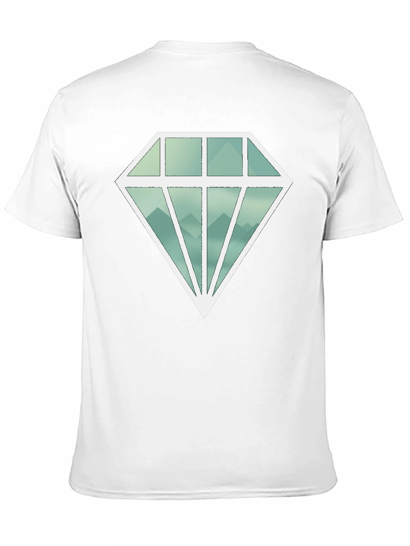 Diamond Mountains Graphic Tee - Black