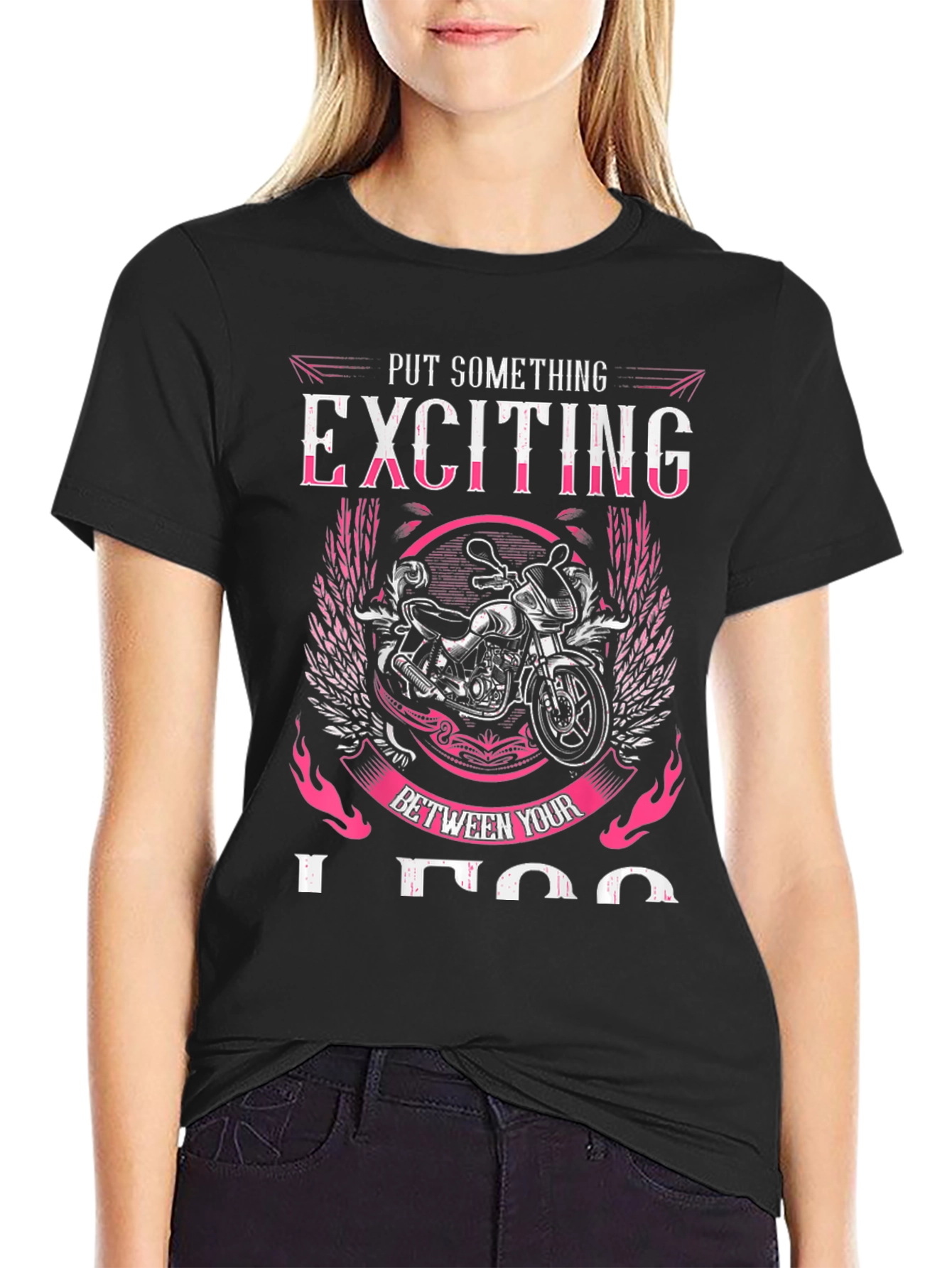 Exciting Motorcycle Graphic Tee - Ride in Style!