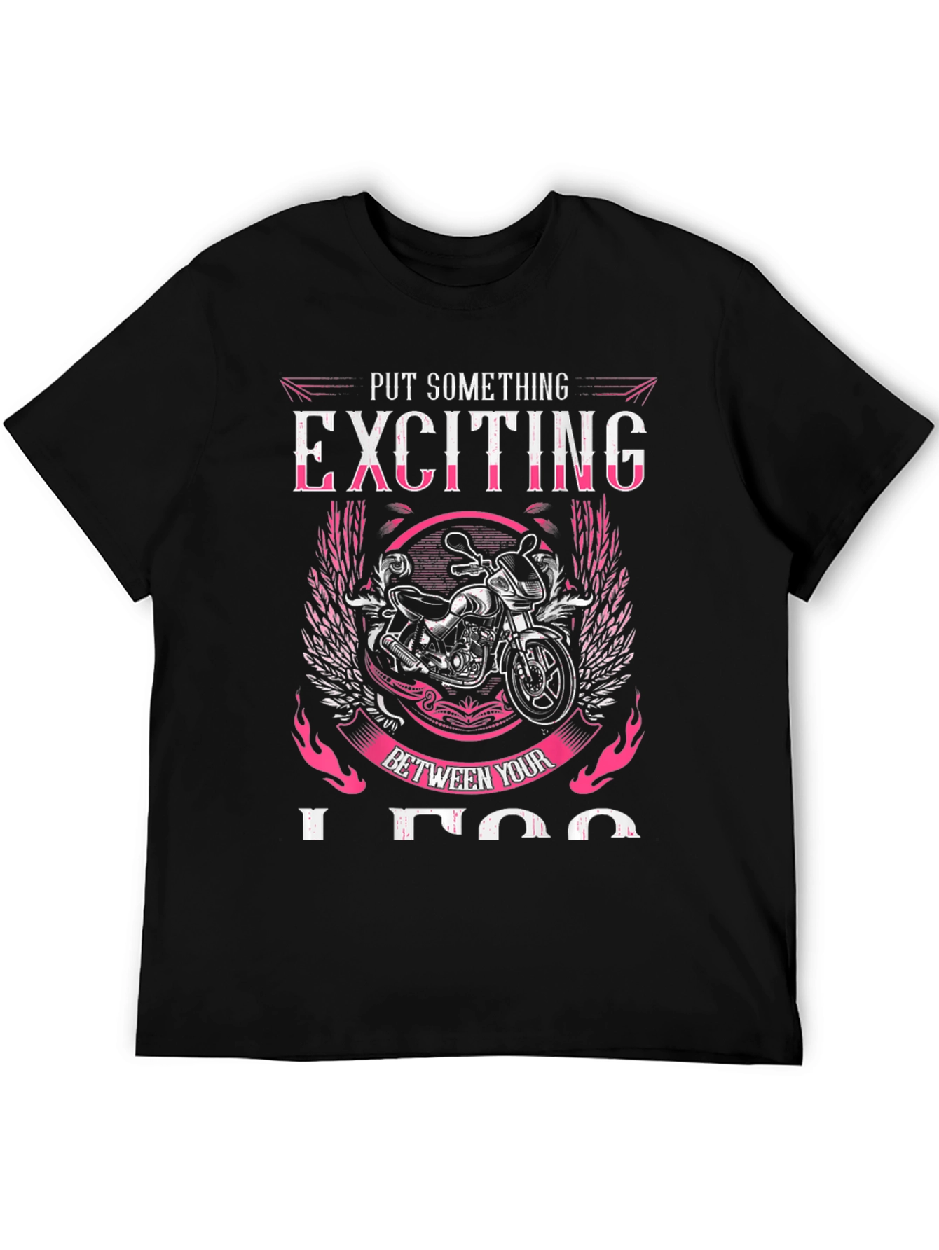 Exciting Motorcycle Graphic Tee - Ride in Style!