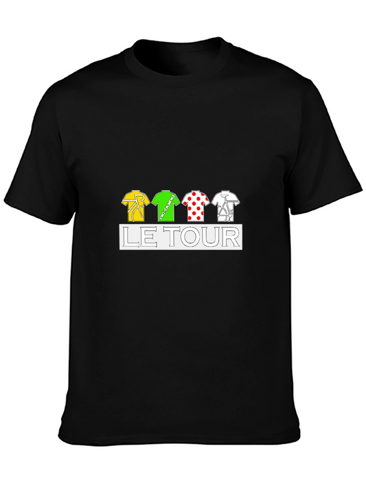 Le Tour Cycling Jersey T-Shirt