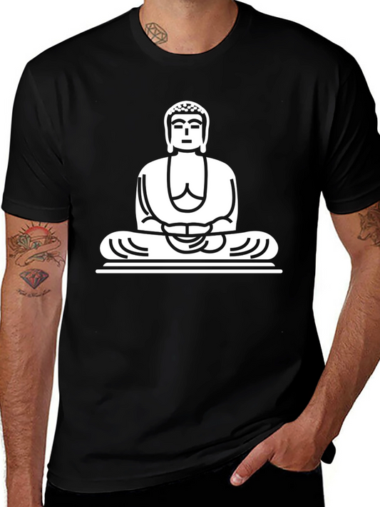 Buddha Graphic Tee - Meditation Zen Style