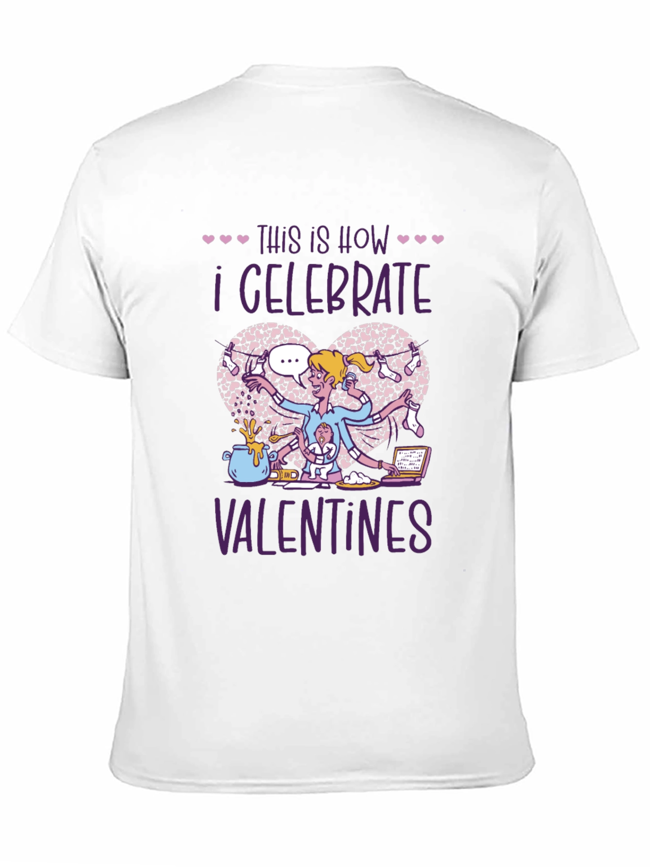Valentines Day T-Shirt - Celebrate Alone