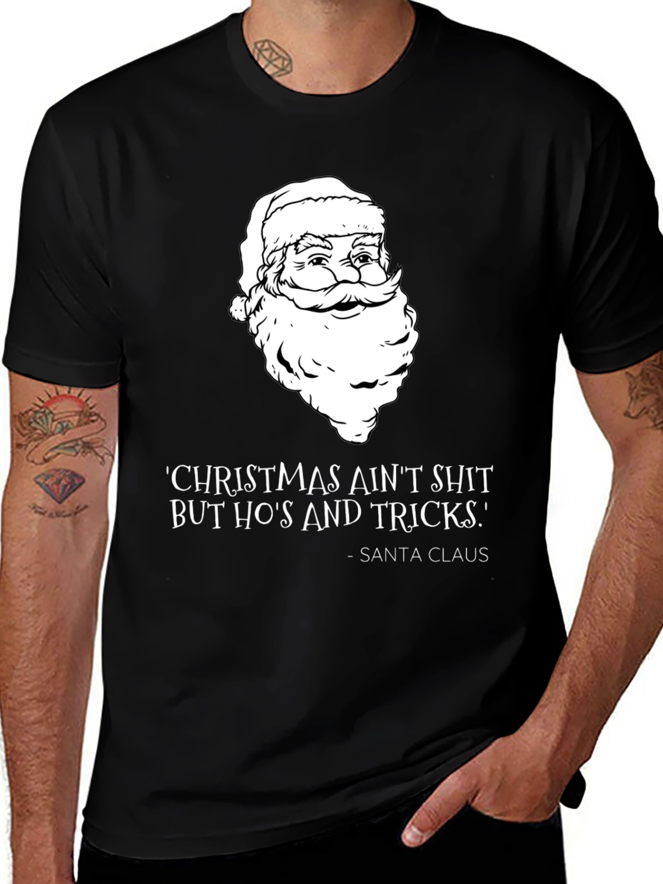 Funny Santa Claus Christmas T-Shirt