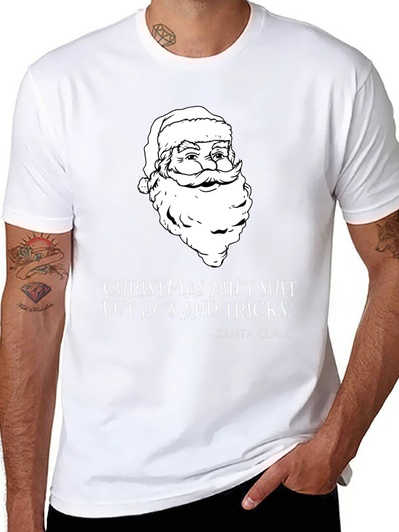 Funny Santa Claus Christmas T-Shirt
