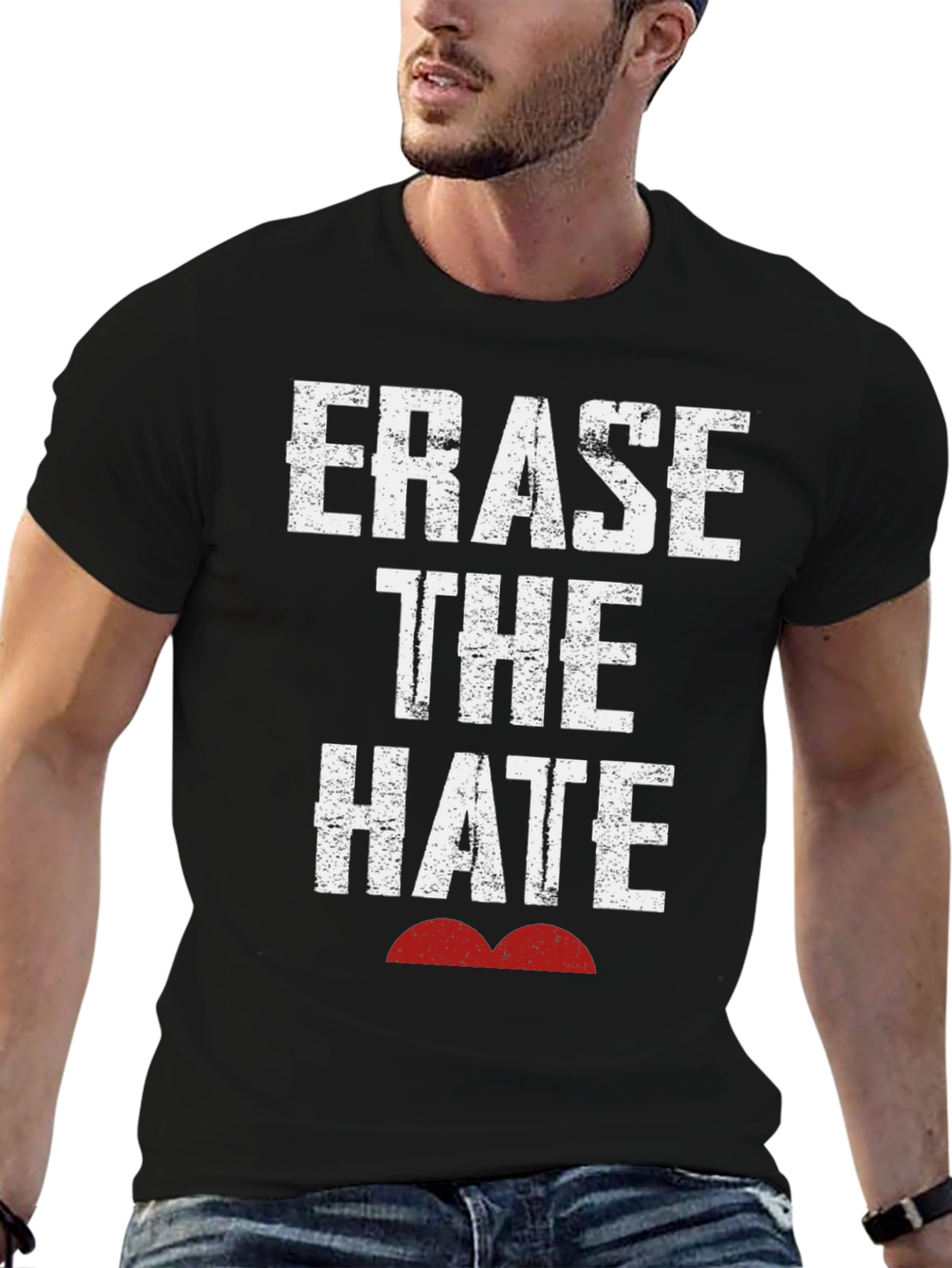 Erase The Hate Graphic T-Shirt