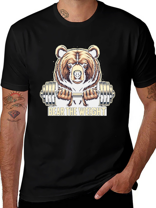 Bear the Weight Black Graphic Tee