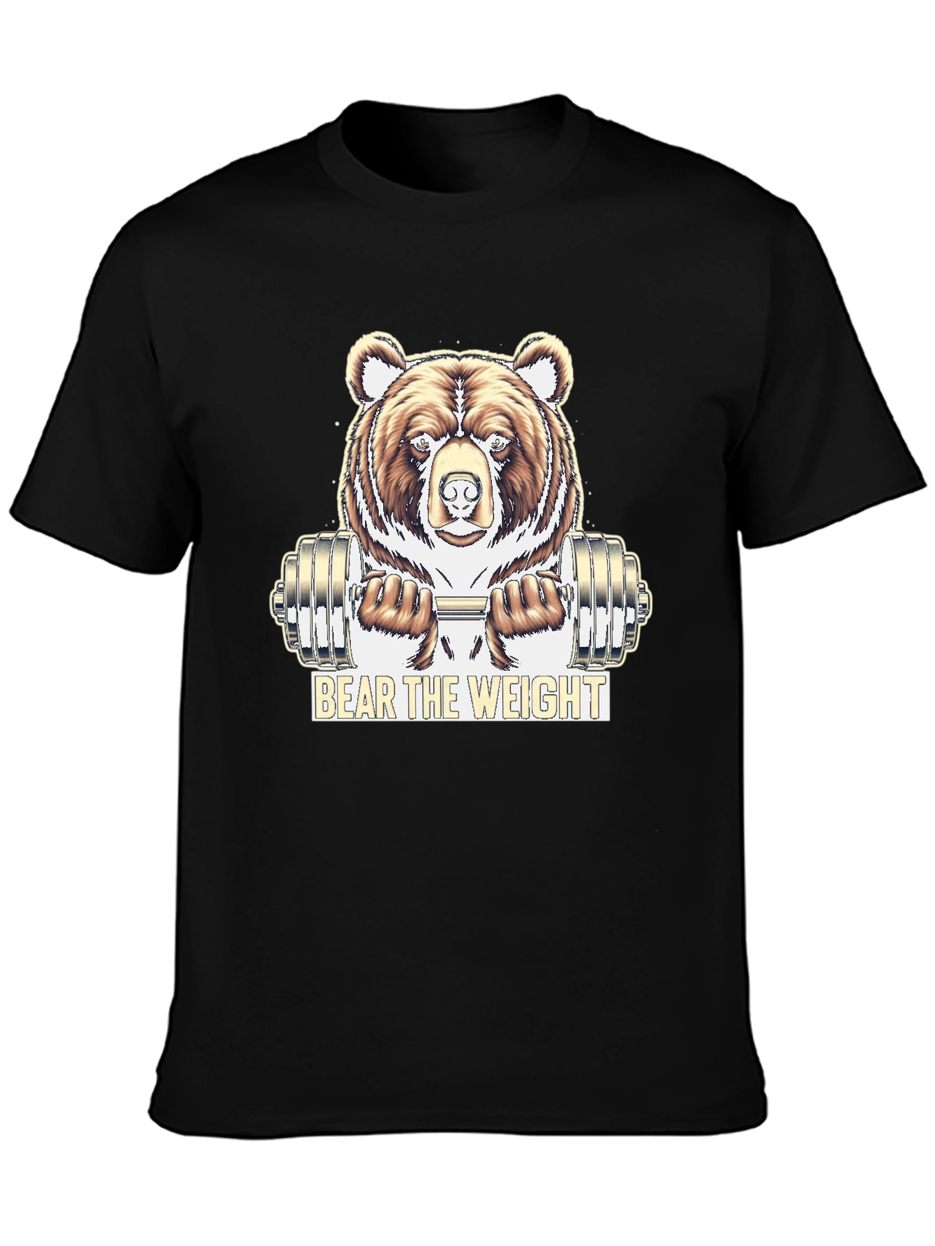 Bear the Weight Black Graphic Tee