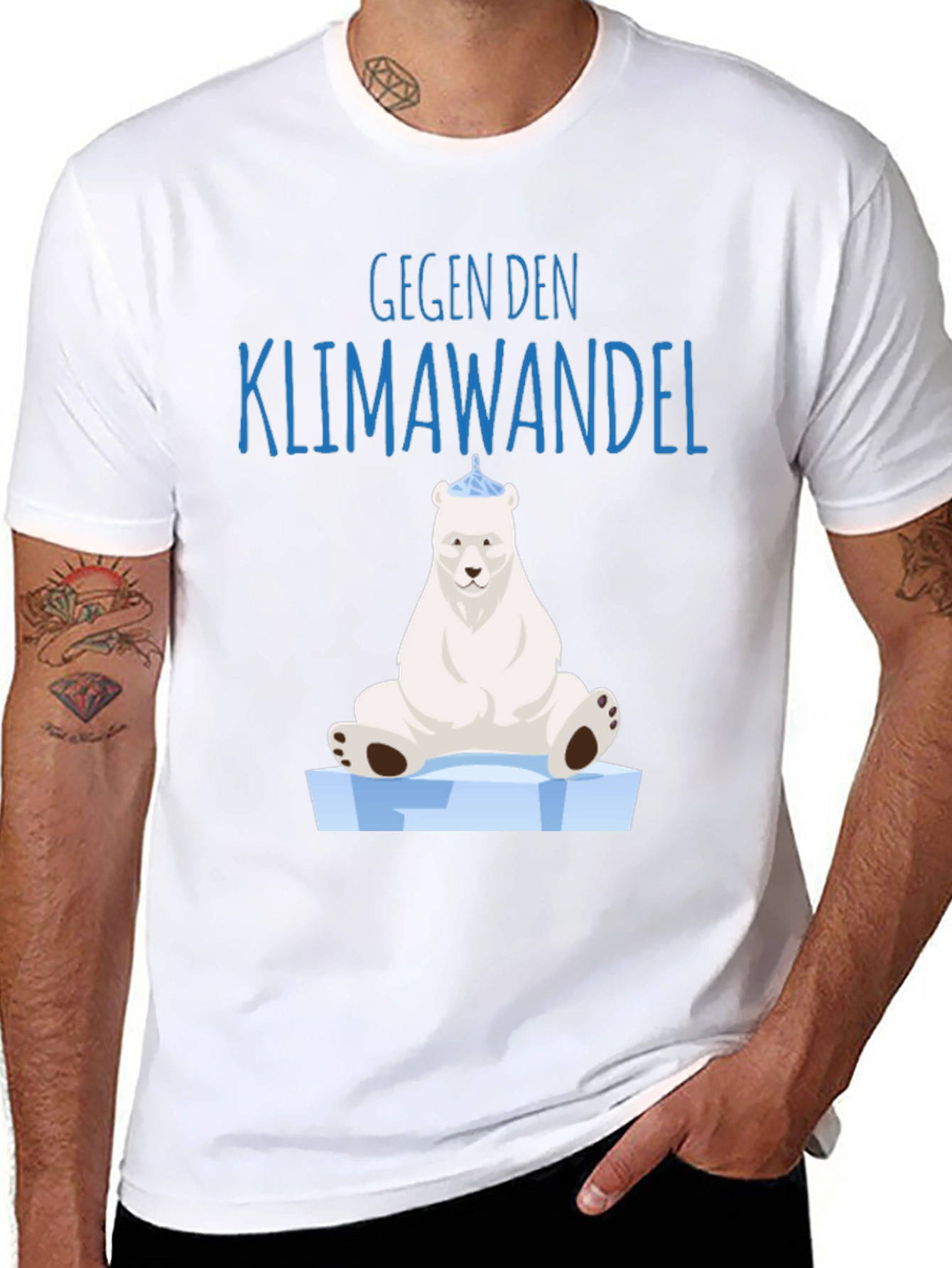 Climate Change Polar Bear T-Shirt