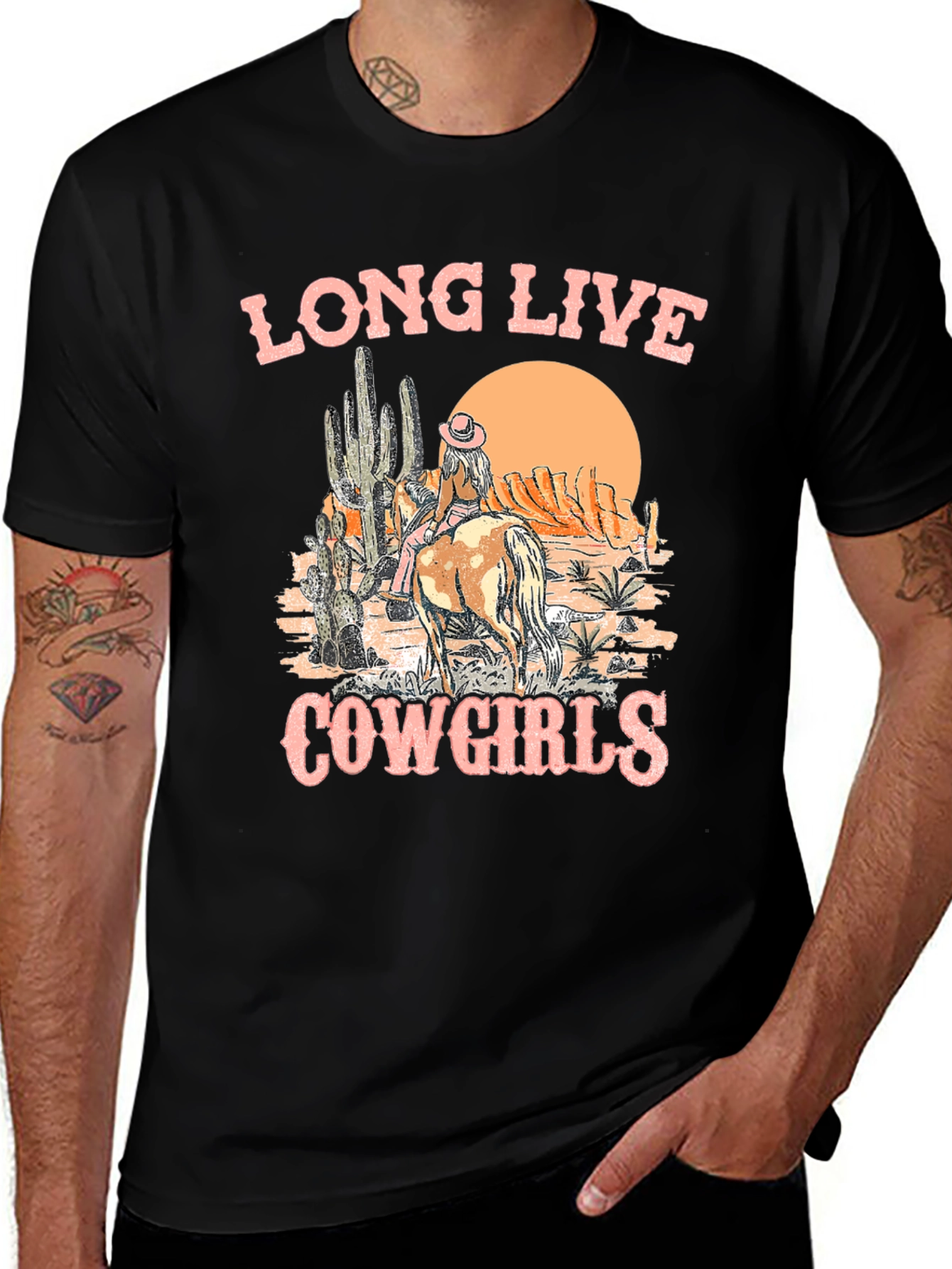 Long Live Cowgirls Graphic Tee