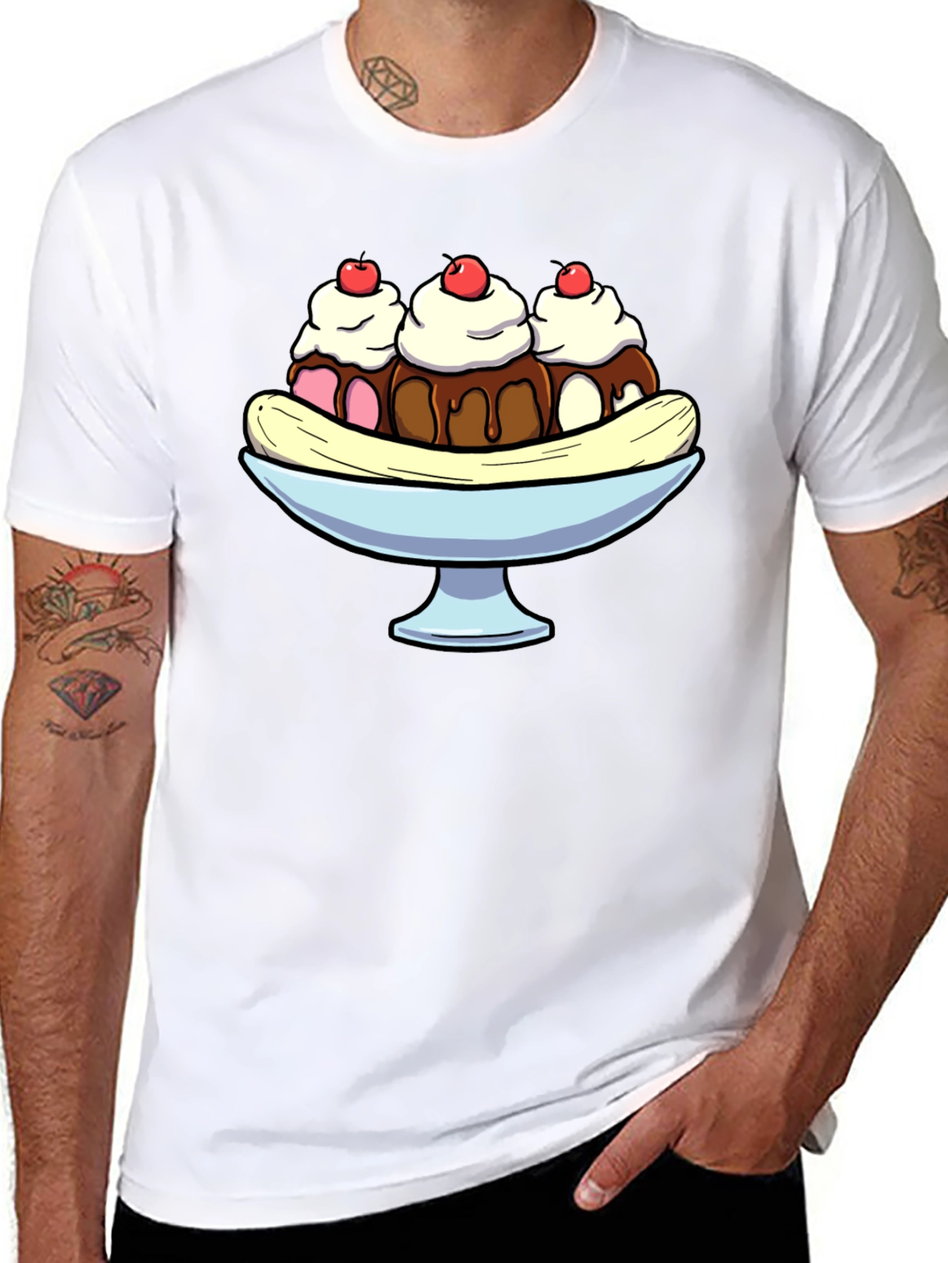 Banana Split Graphic T-Shirt