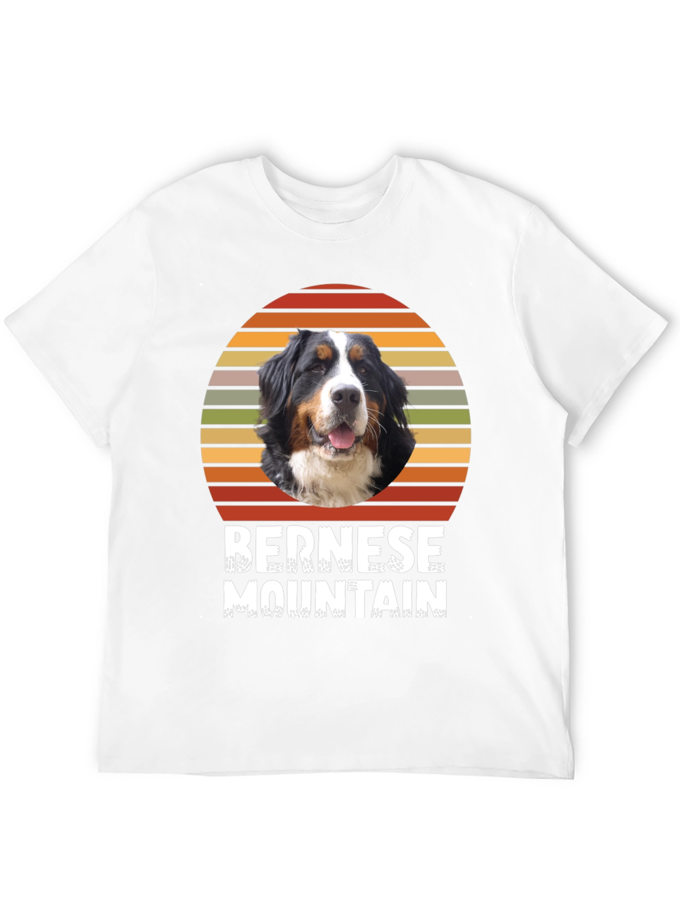 Bernese Mountain Dog Sunset T-Shirt