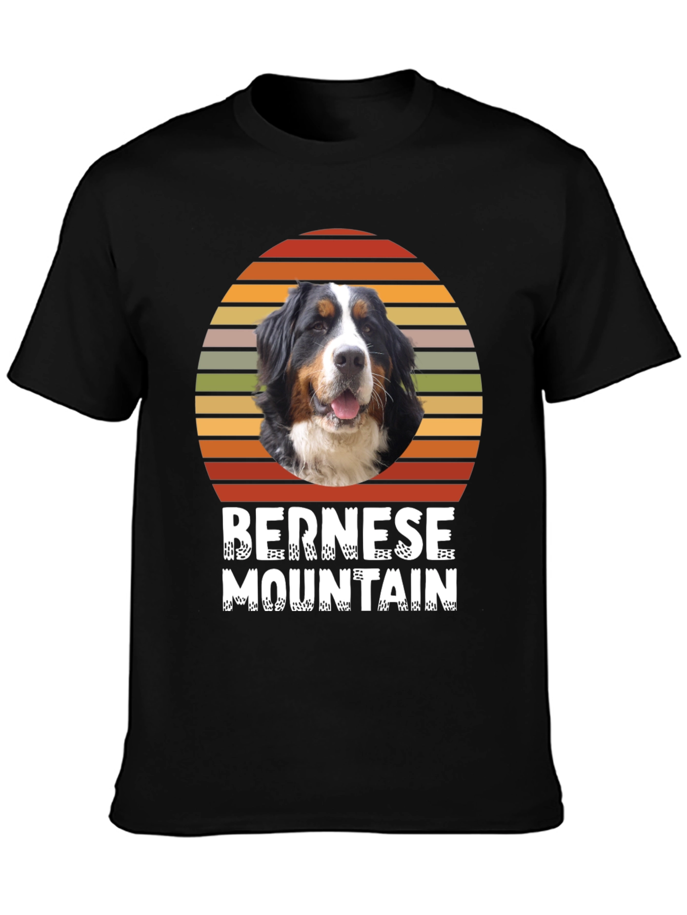 Bernese Mountain Dog Sunset T-Shirt