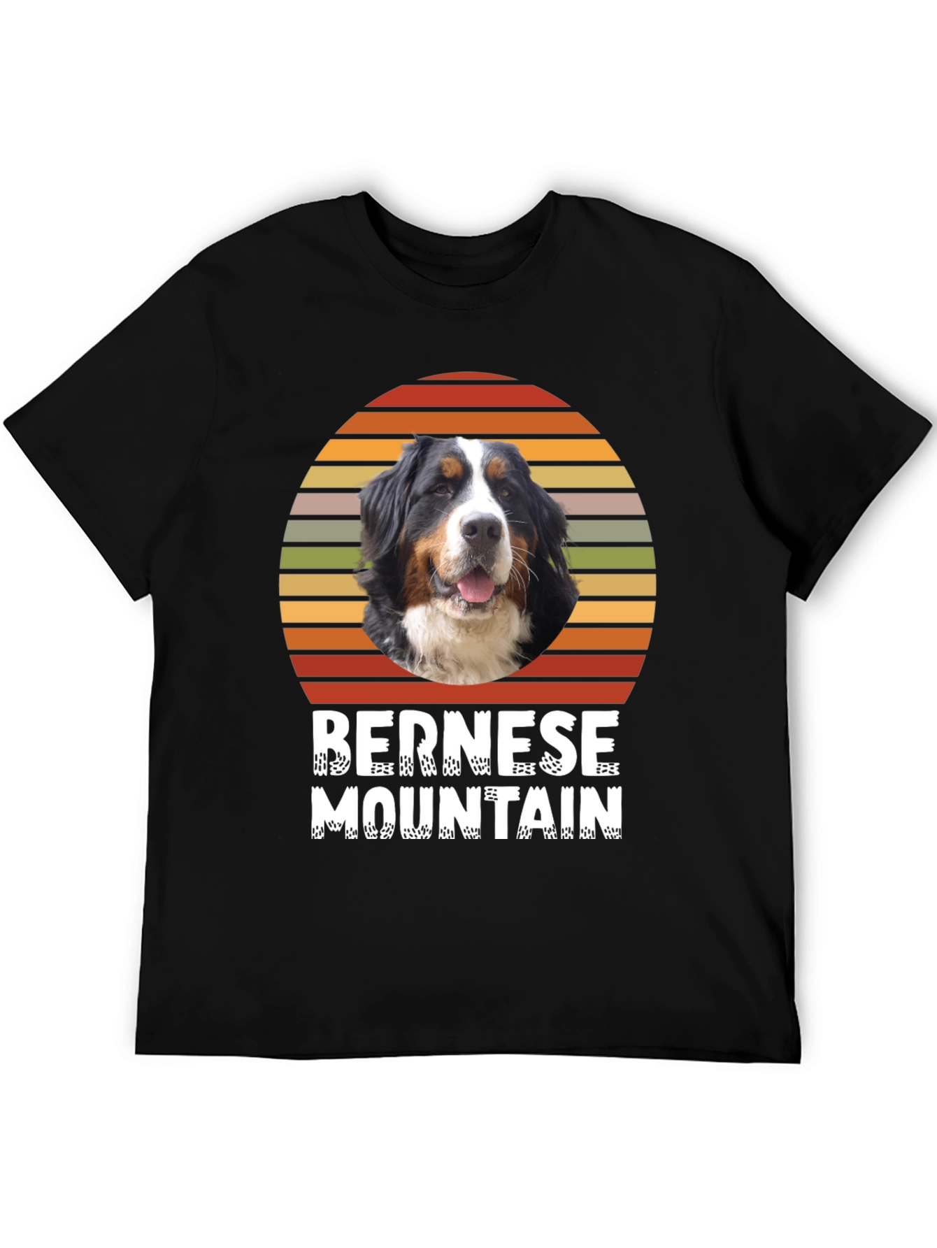 Bernese Mountain Dog Sunset T-Shirt
