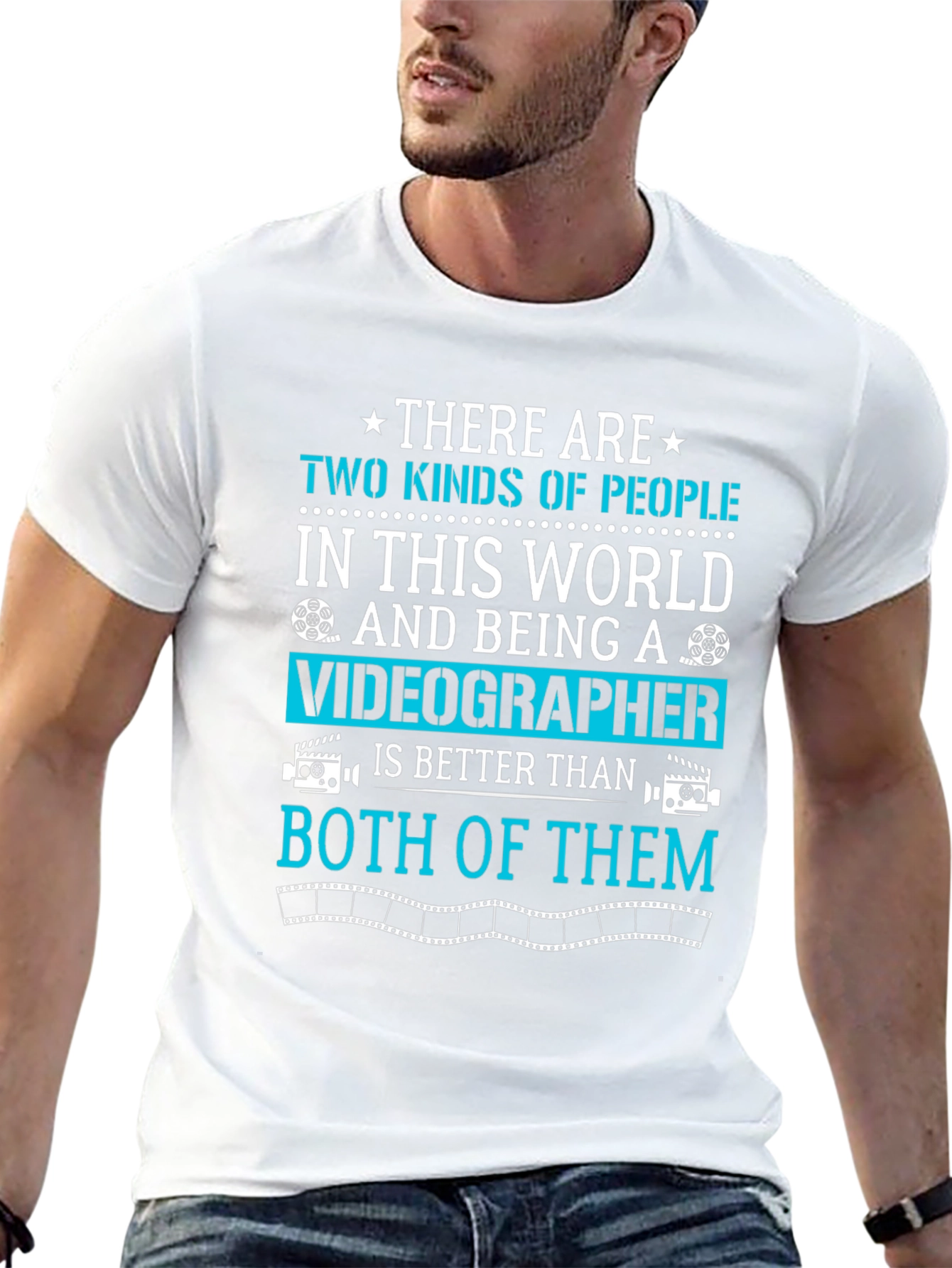 Videographer T-Shirt: Two Kinds of People