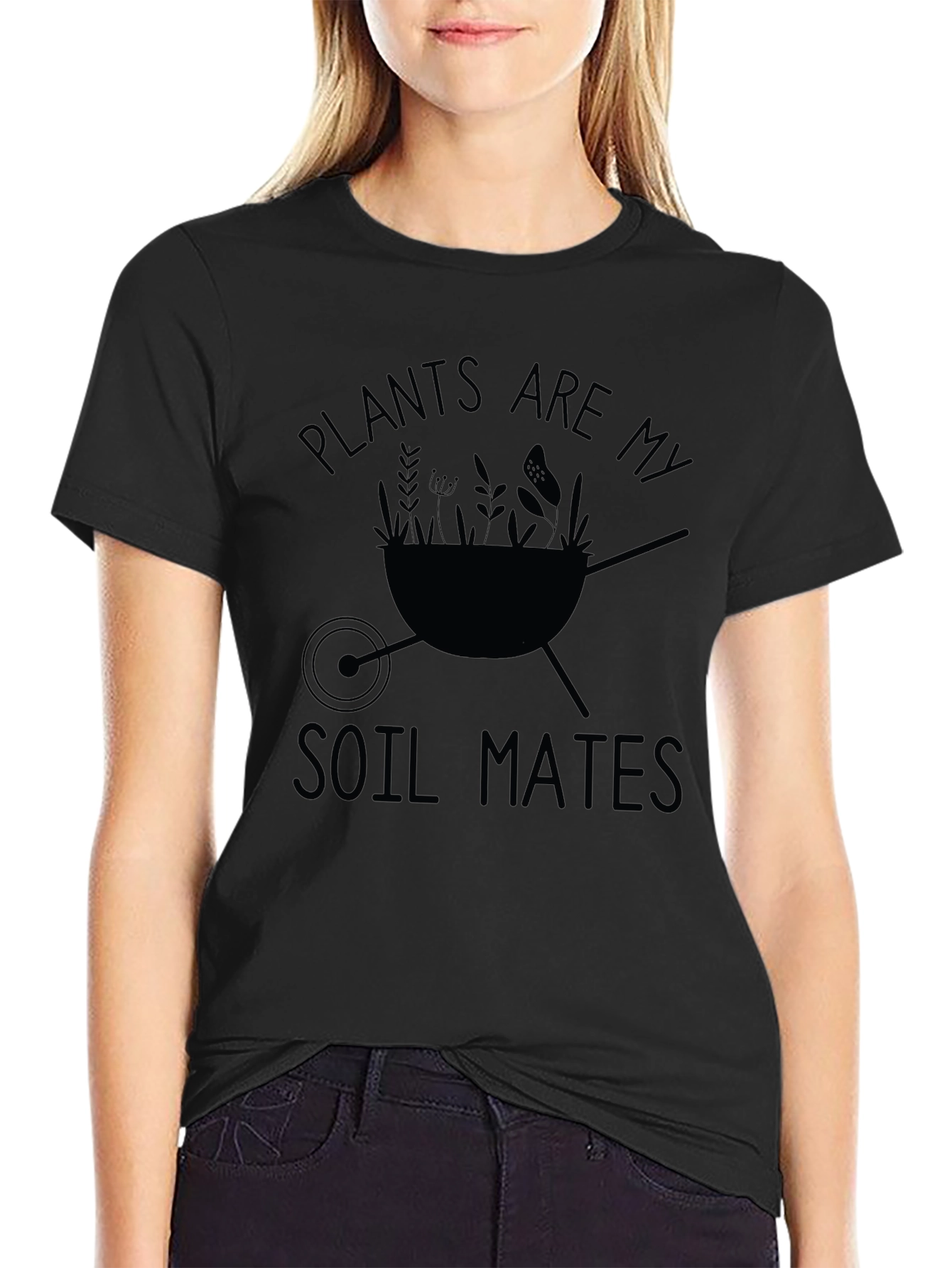 Plants Are My Soil Mates Graphic T-Shirt