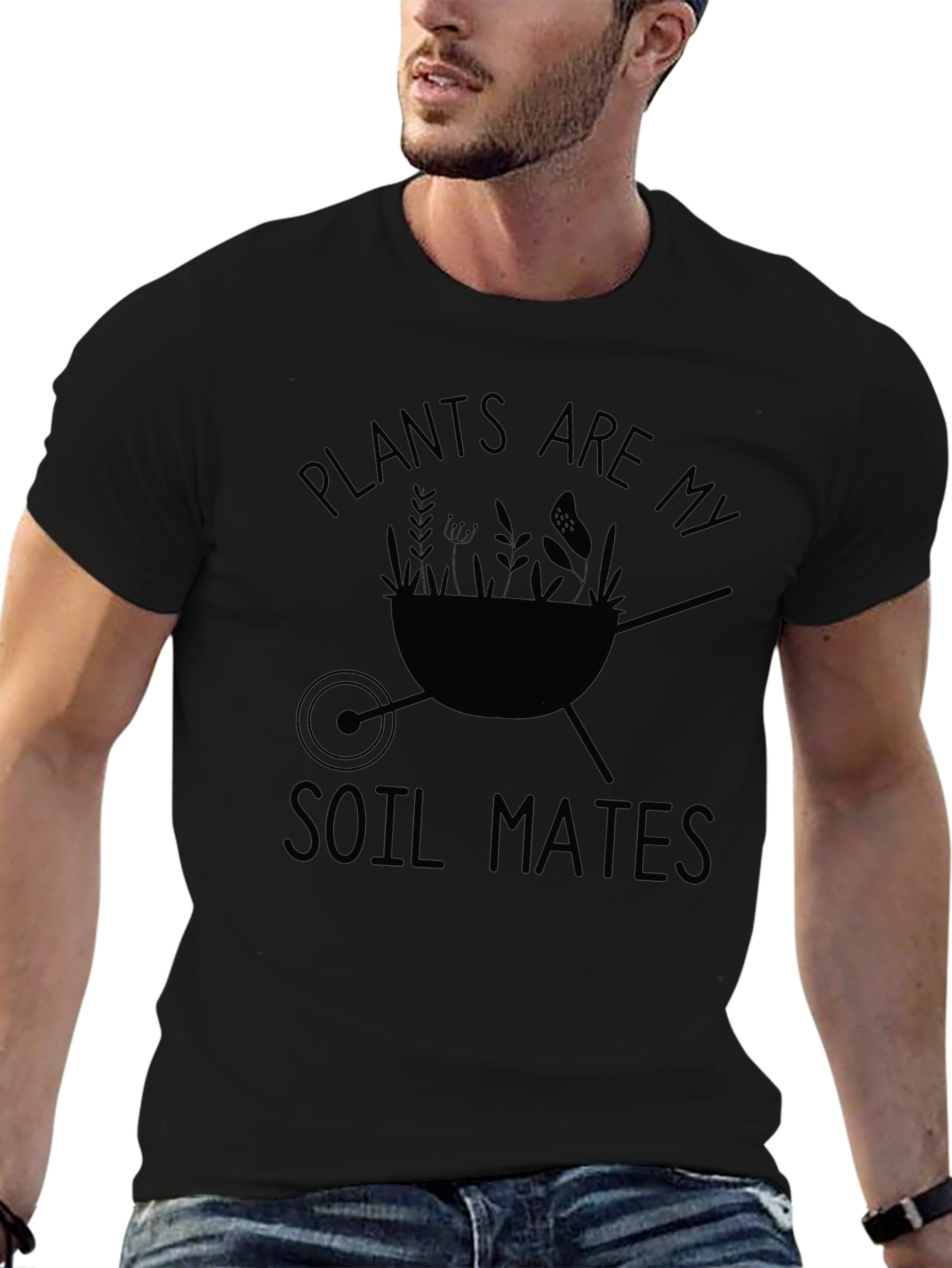 Plants Are My Soil Mates Graphic T-Shirt