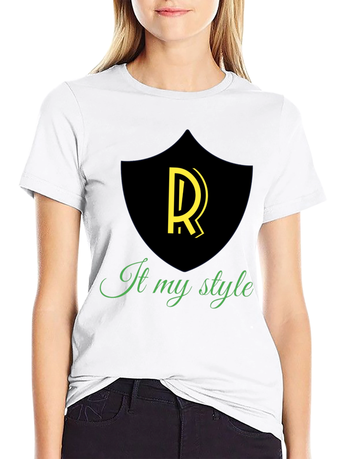It My Style Graphic Tee - Black