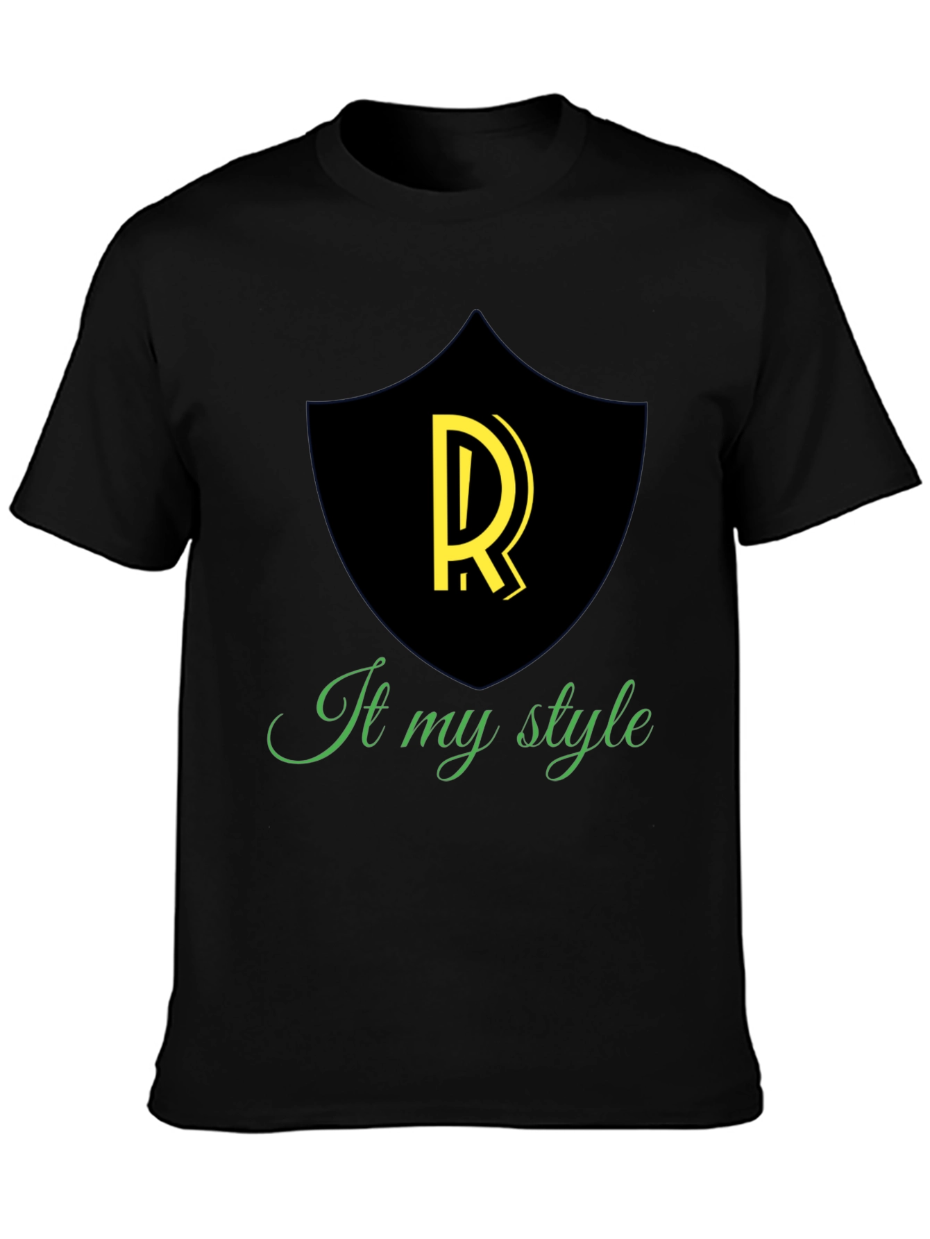 It My Style Graphic Tee - Black