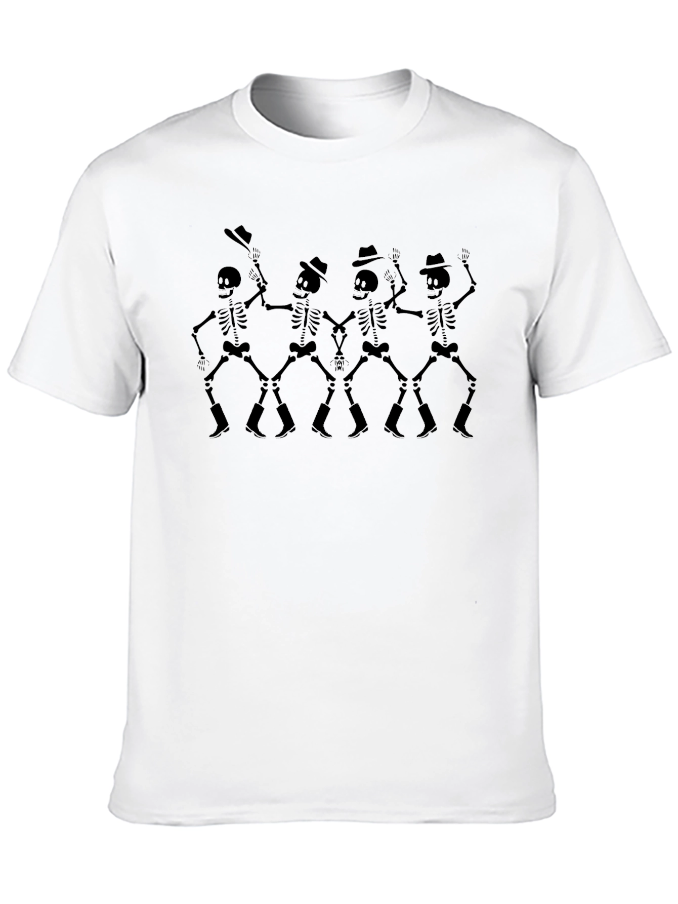 Dancing Skeleton Cowboy T-Shirt