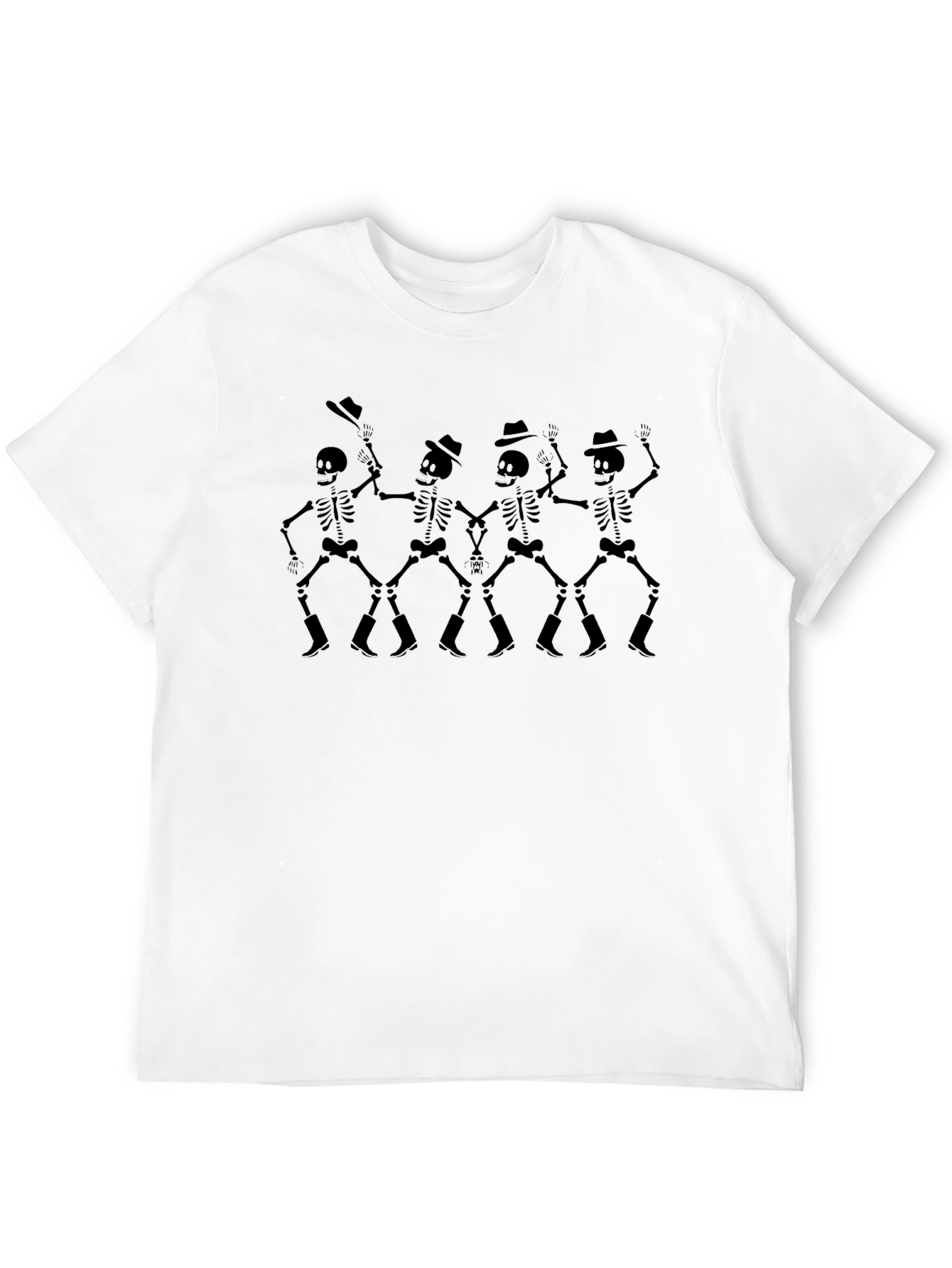 Dancing Skeleton Cowboy T-Shirt