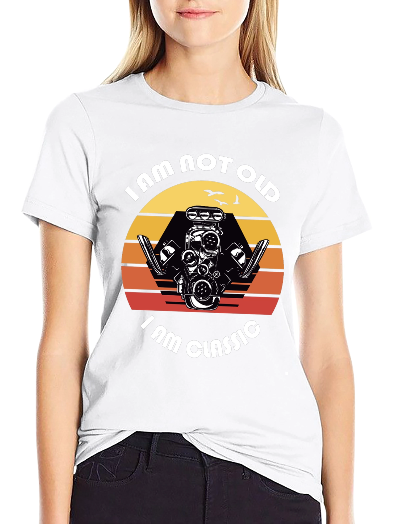 I am Not Old I am Classic Engine T-Shirt