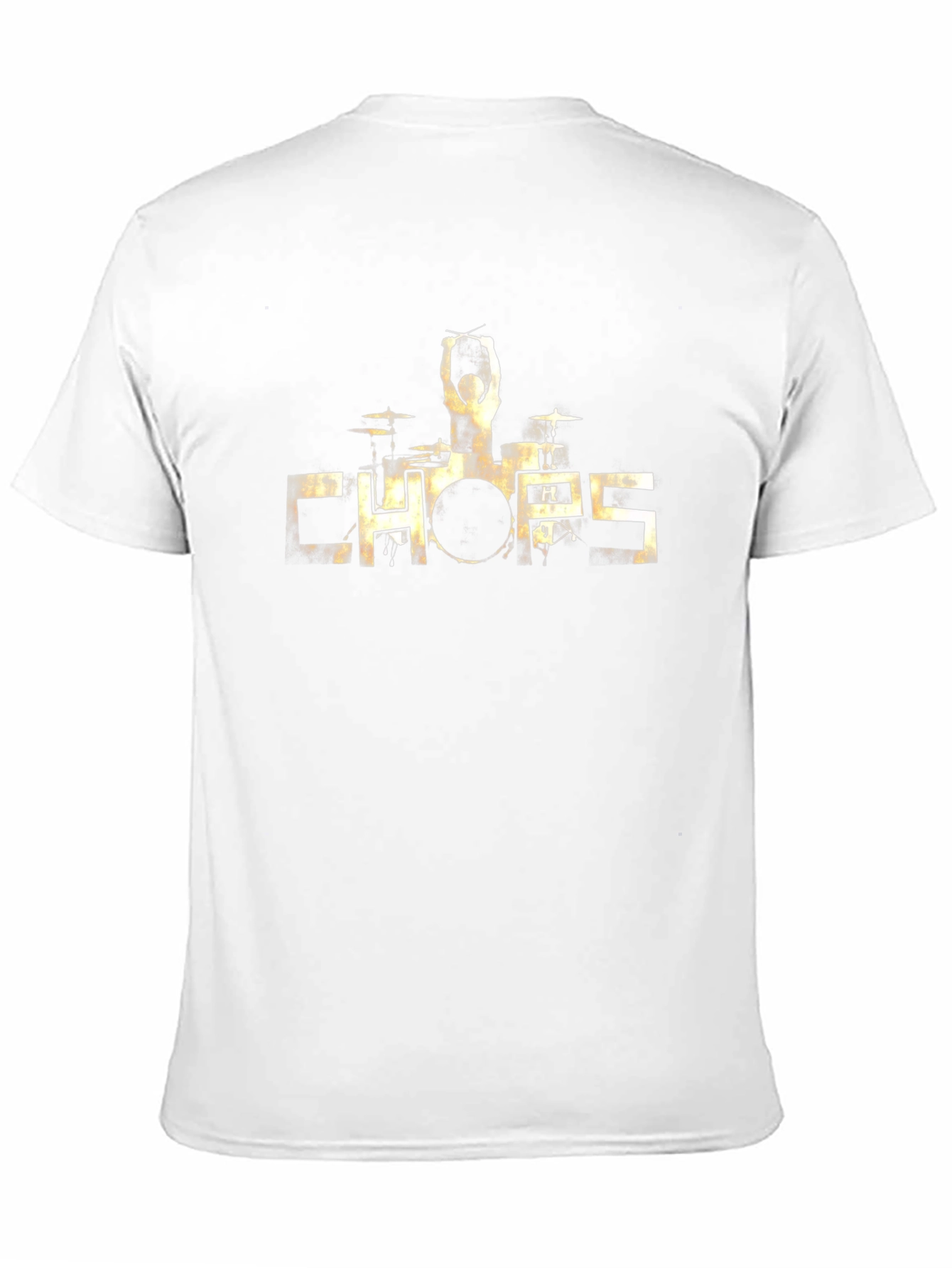 CHOP Drummer Graphic T-Shirt - Black