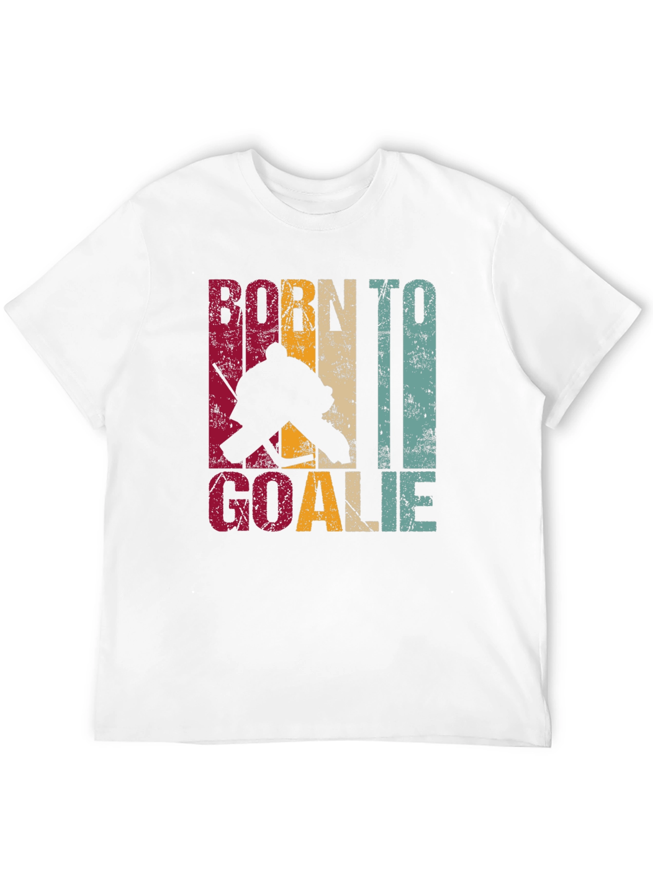 Born To Goalie Hockey T-Shirt