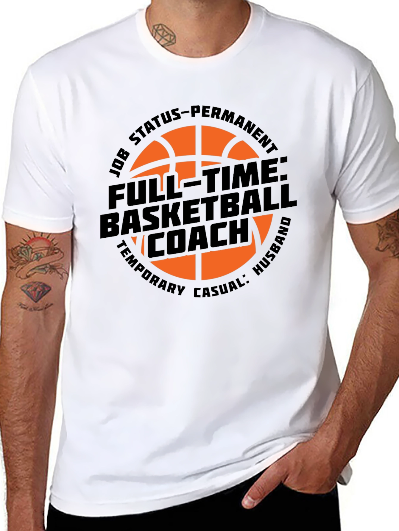 Full-Time Basketball Coach T-Shirt