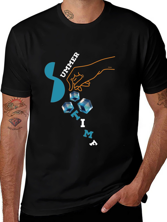 Summer Time Graphic Tee - Cool Ice Design