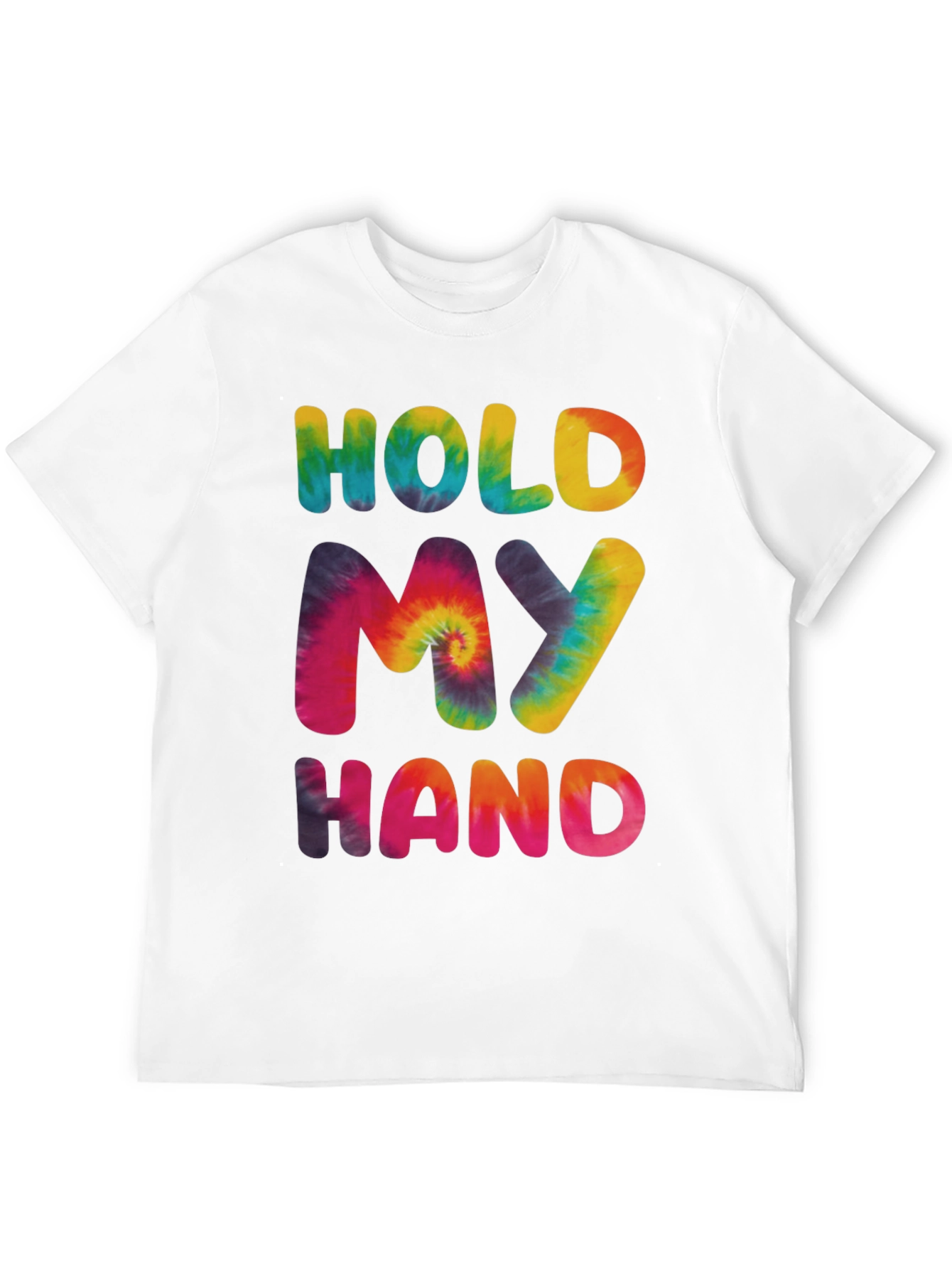 Tie-Dye Hold My Hand Graphic Tee