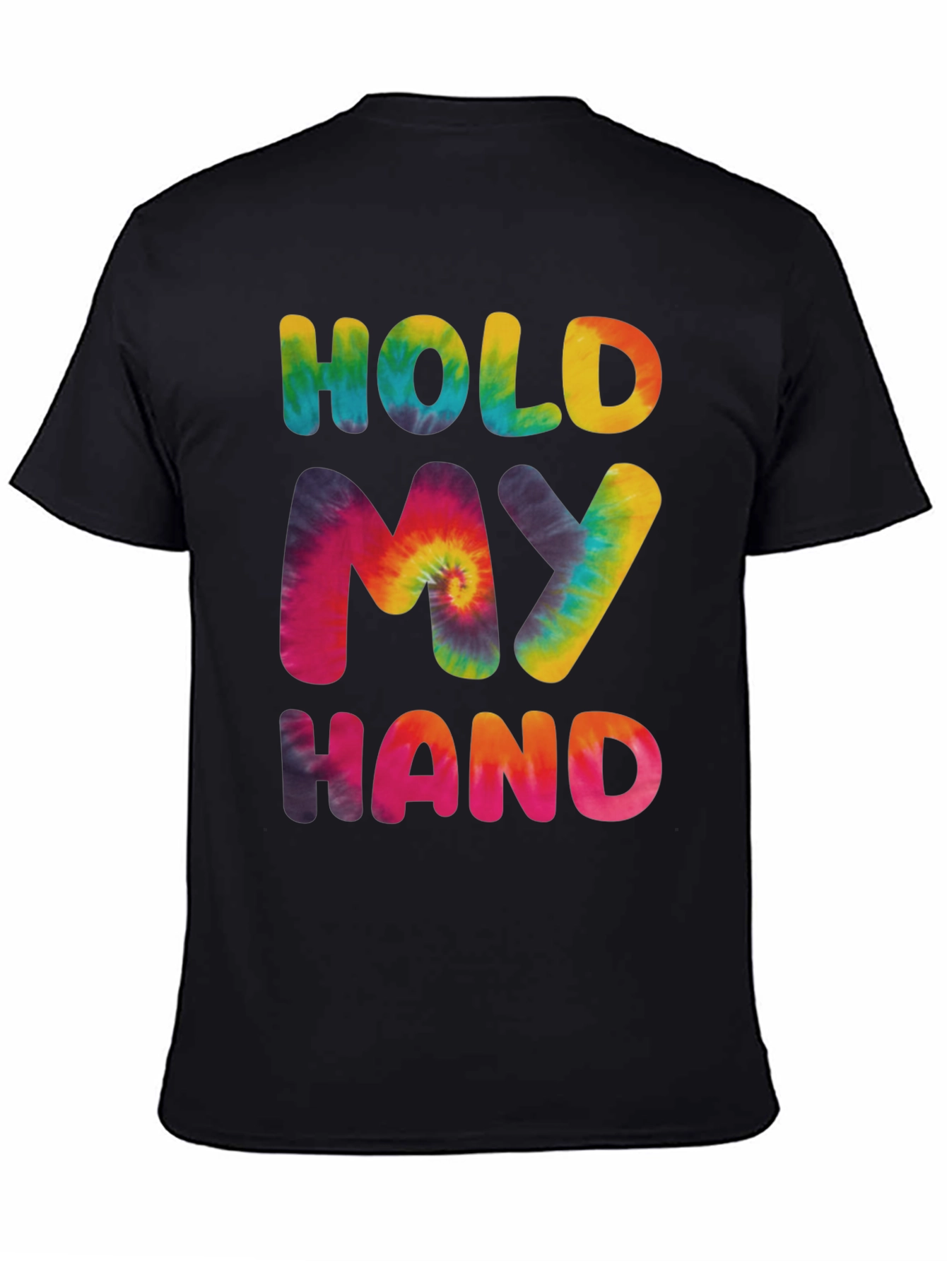 Tie-Dye Hold My Hand Graphic Tee