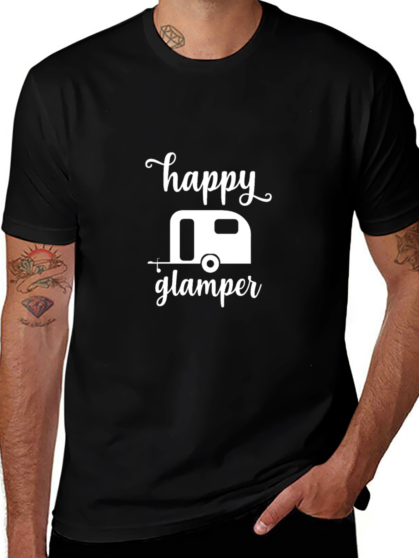 Happy Glamper Graphic T-Shirt