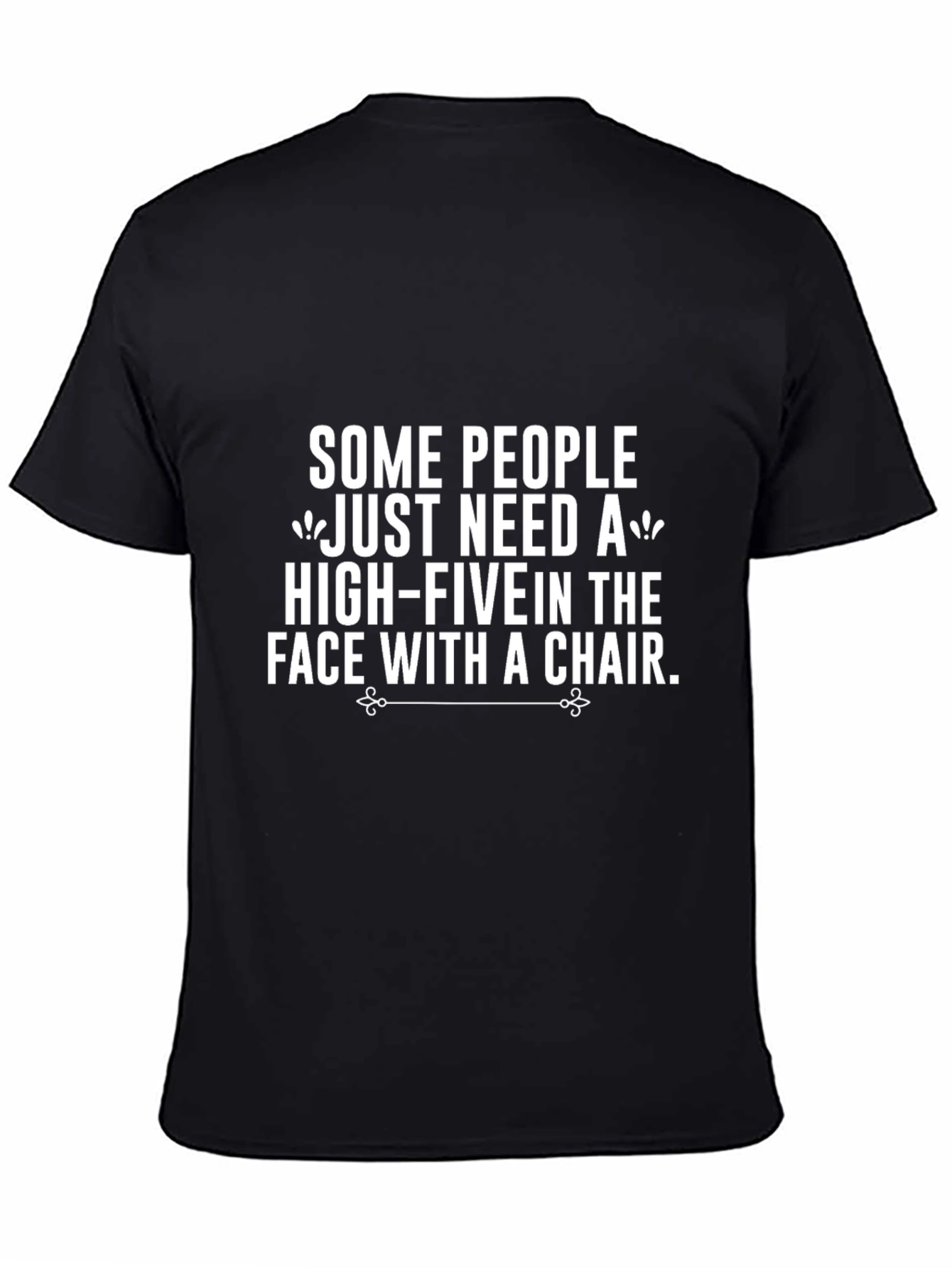 Funny High-Five In The Face With A Chair T-Shirt
