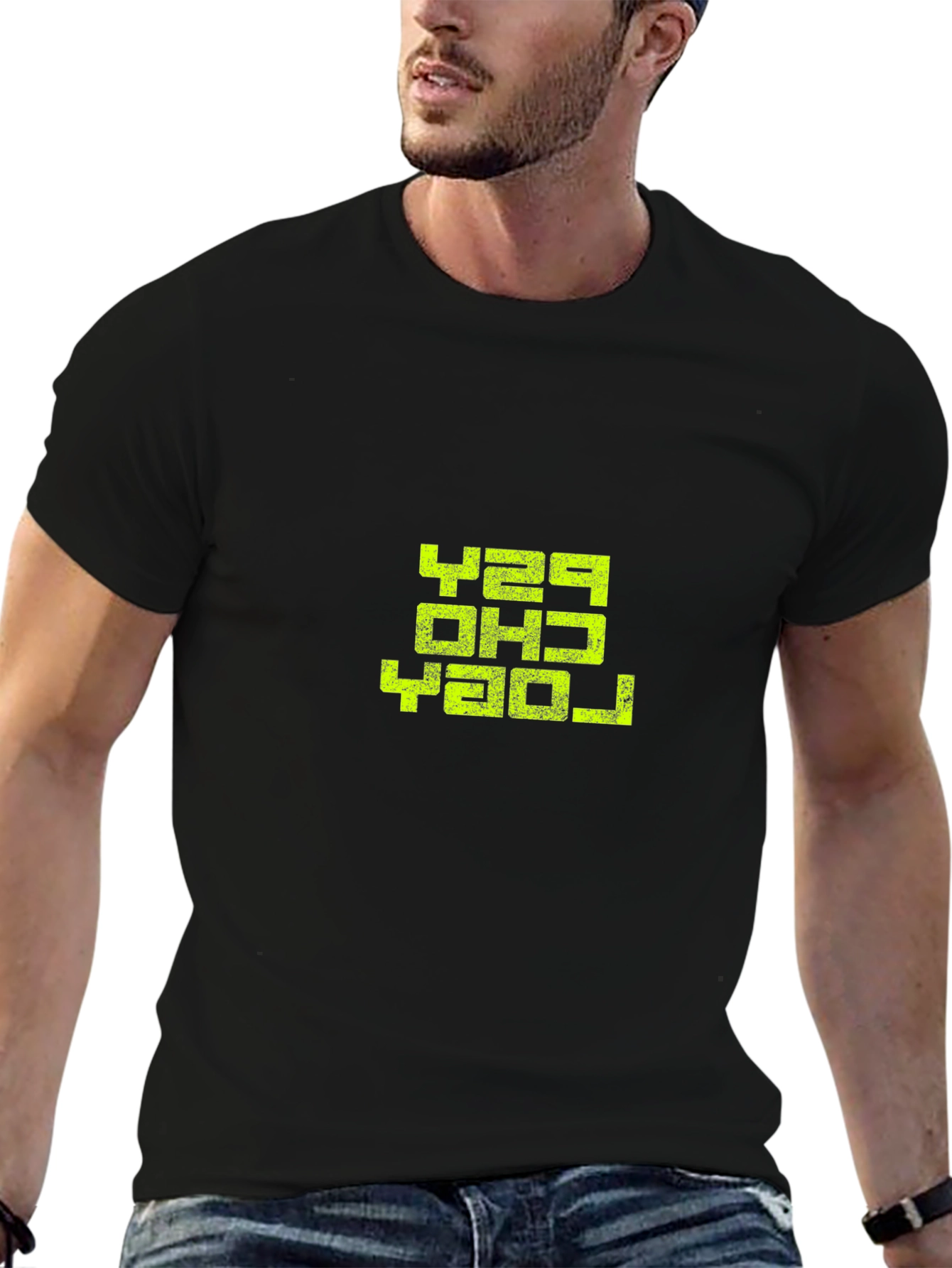 Abstract Graphic Print T-Shirt