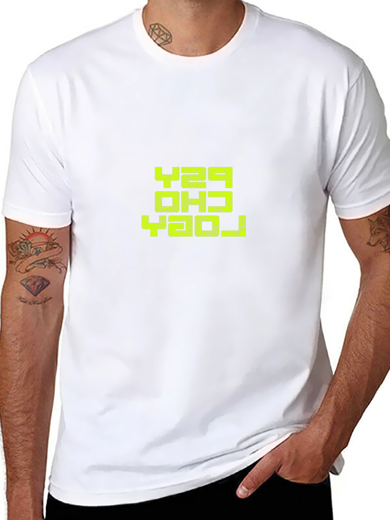 Abstract Graphic Print T-Shirt
