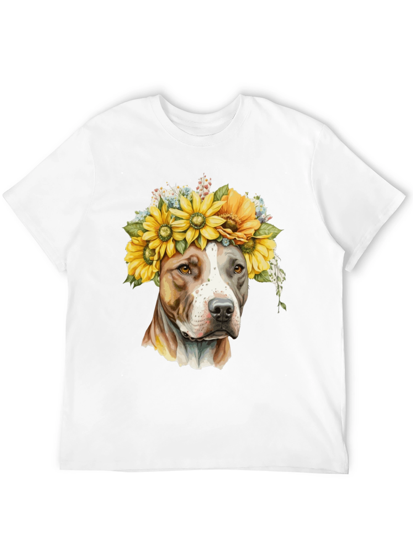 Sunflower Pitbull T-Shirt