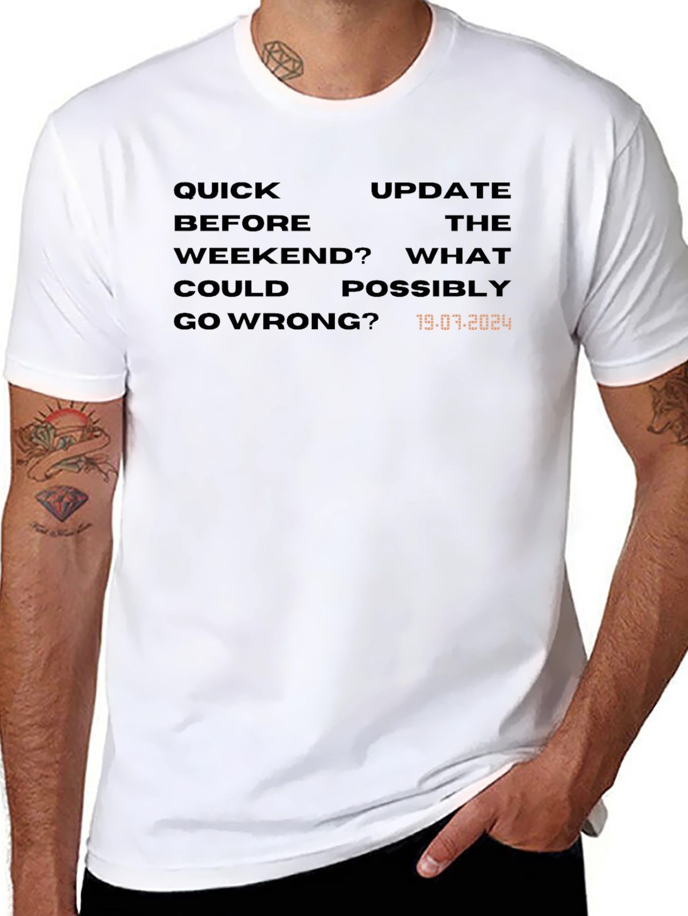 Quick Update Before the Weekend T-Shirt
