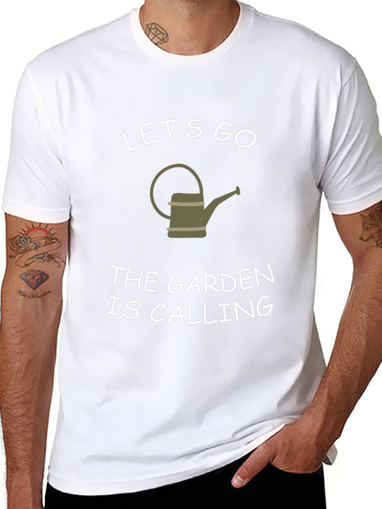 Lets Go Gardening T-Shirt: Garden Is Calling Tee