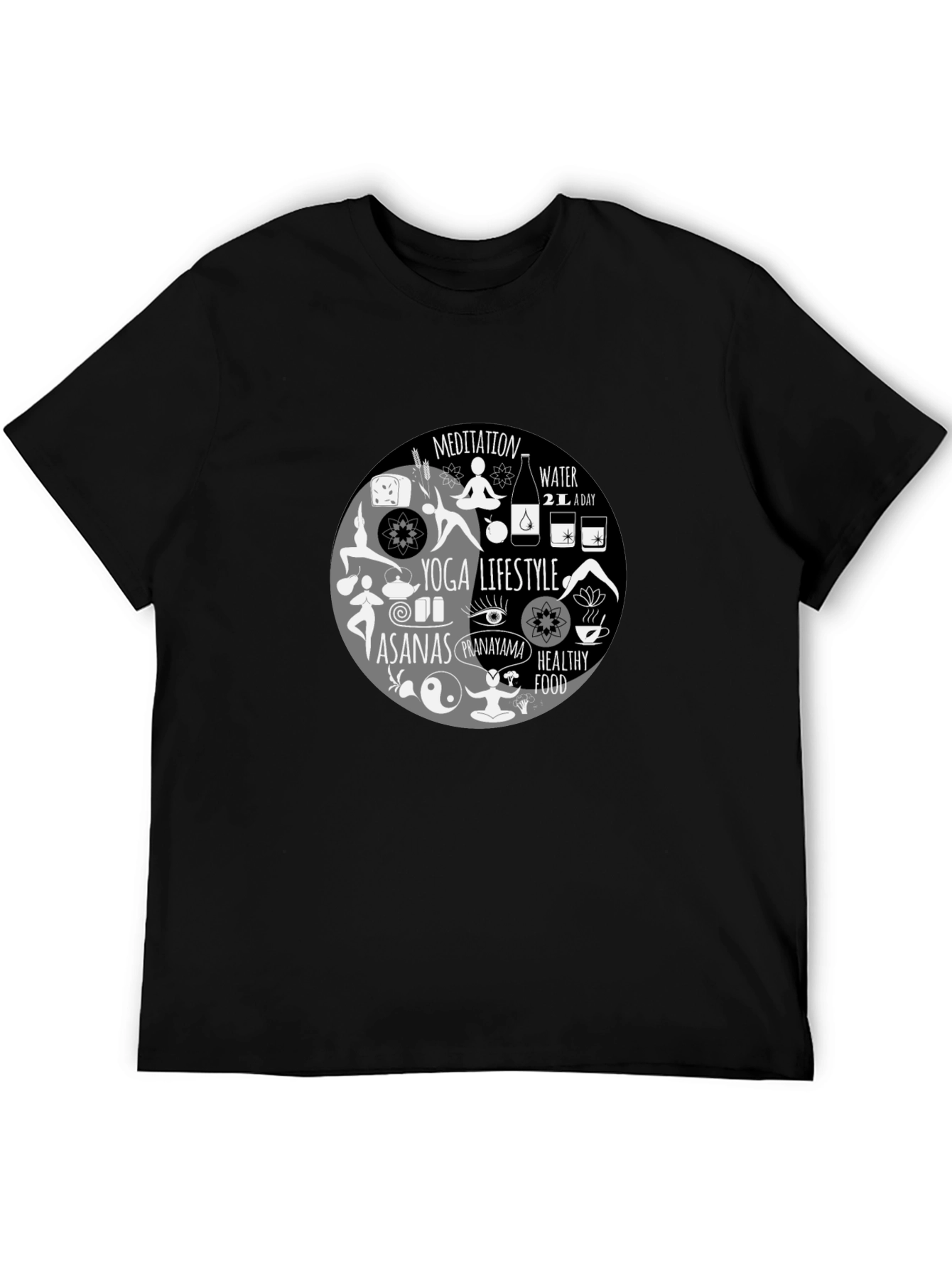 Yoga Lifestyle T-Shirt - Meditation Healthy Living