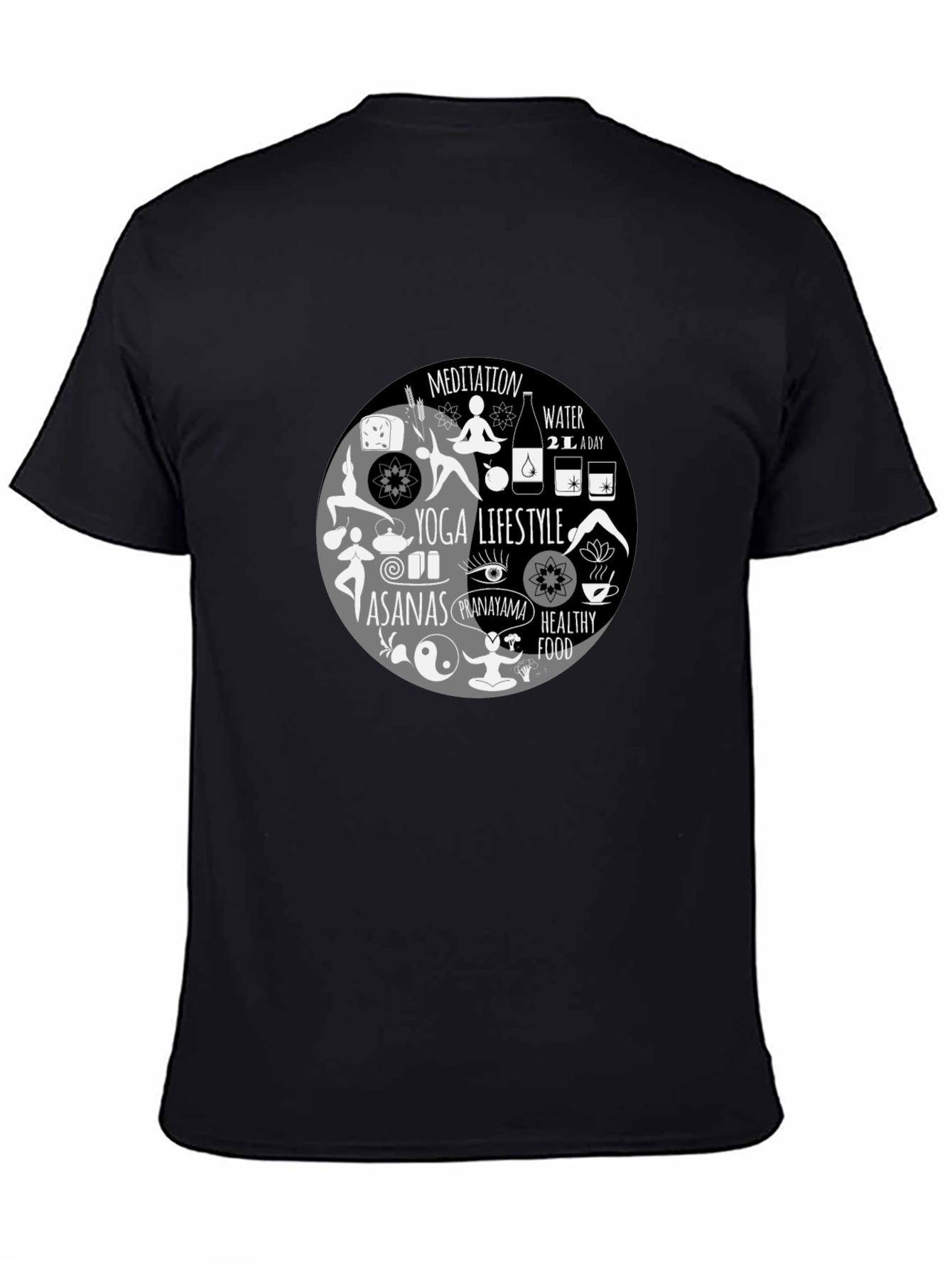 Yoga Lifestyle T-Shirt - Meditation Healthy Living