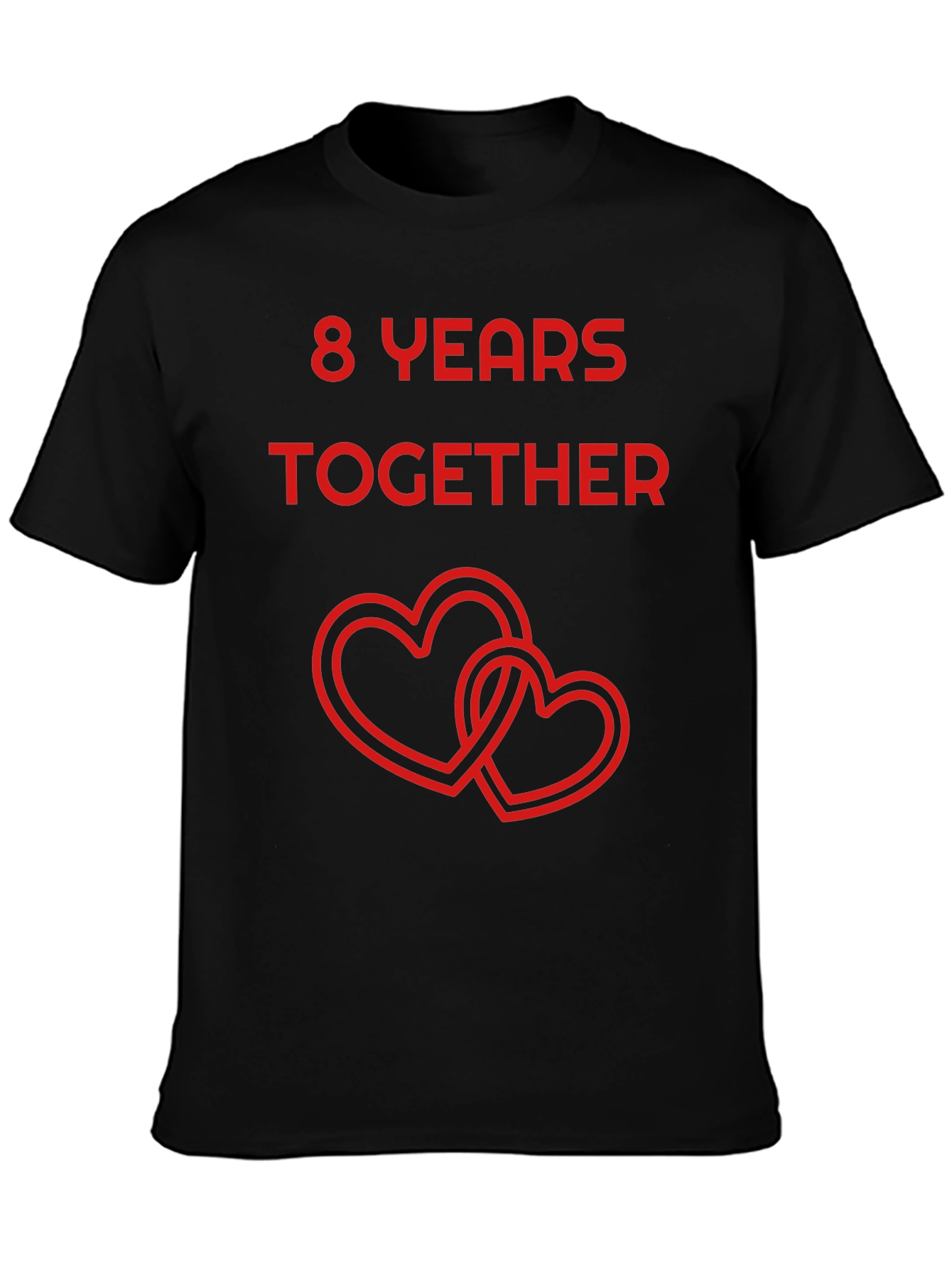 8 Years Together Anniversary T-Shirt