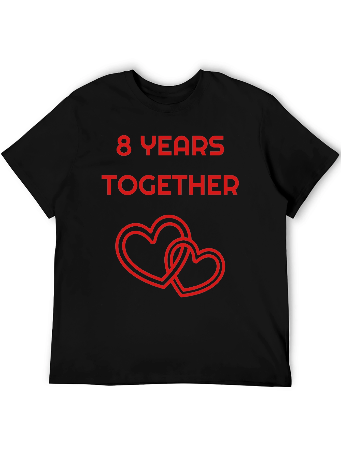 8 Years Together Anniversary T-Shirt